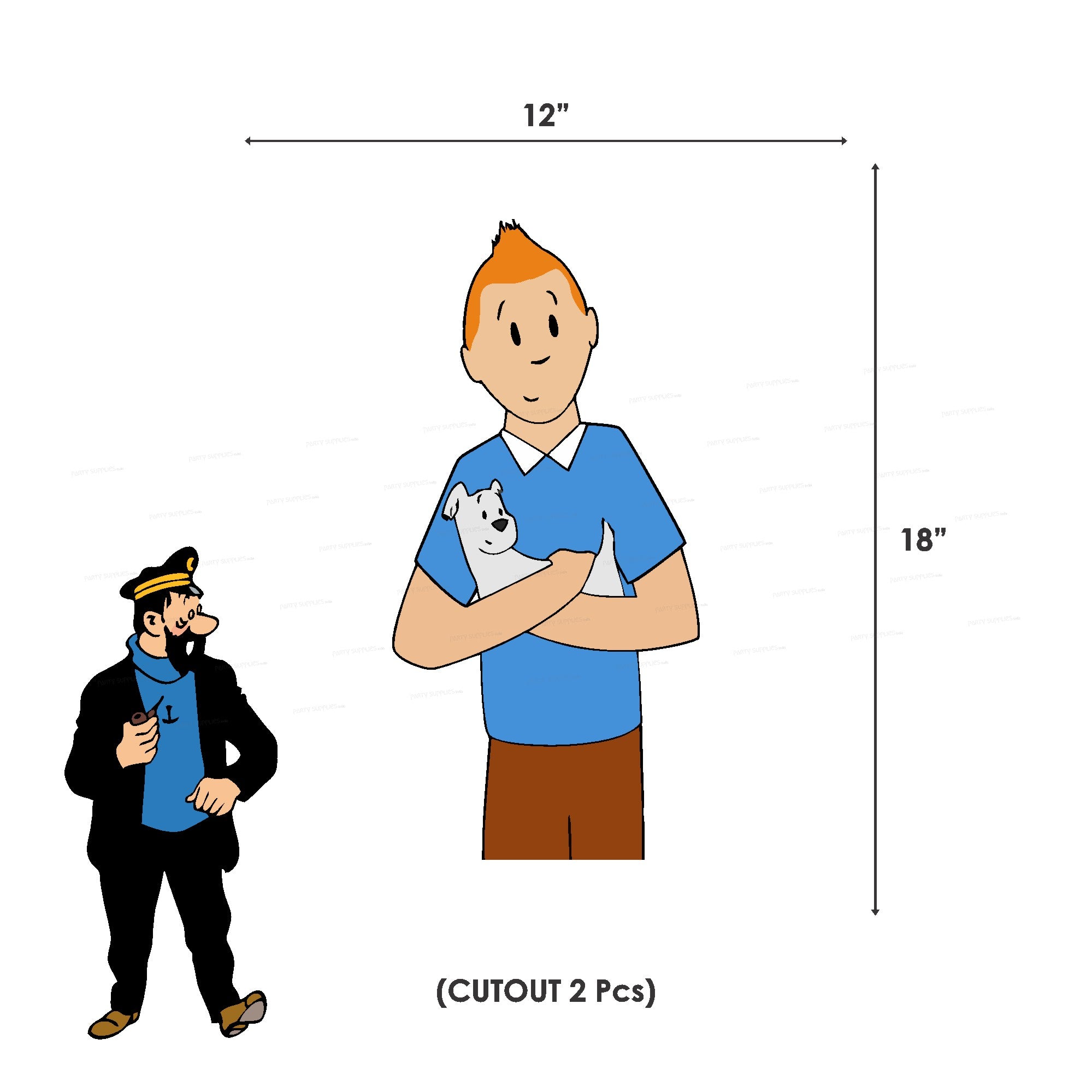 Tintin Theme Exclusive Combo Kit