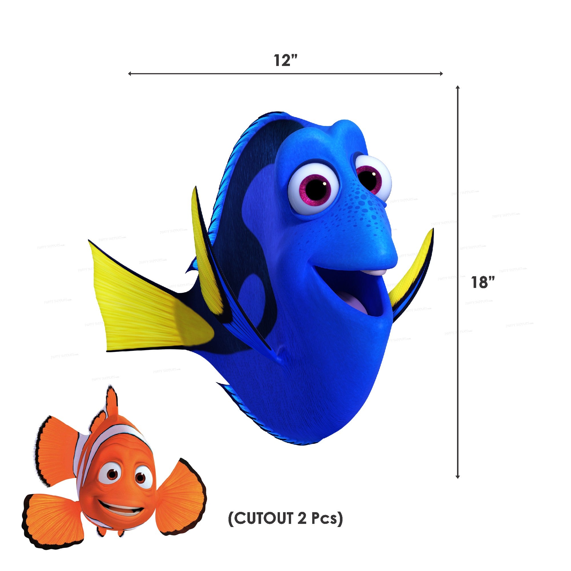 Nemo and Dory Theme Exclusive Kit