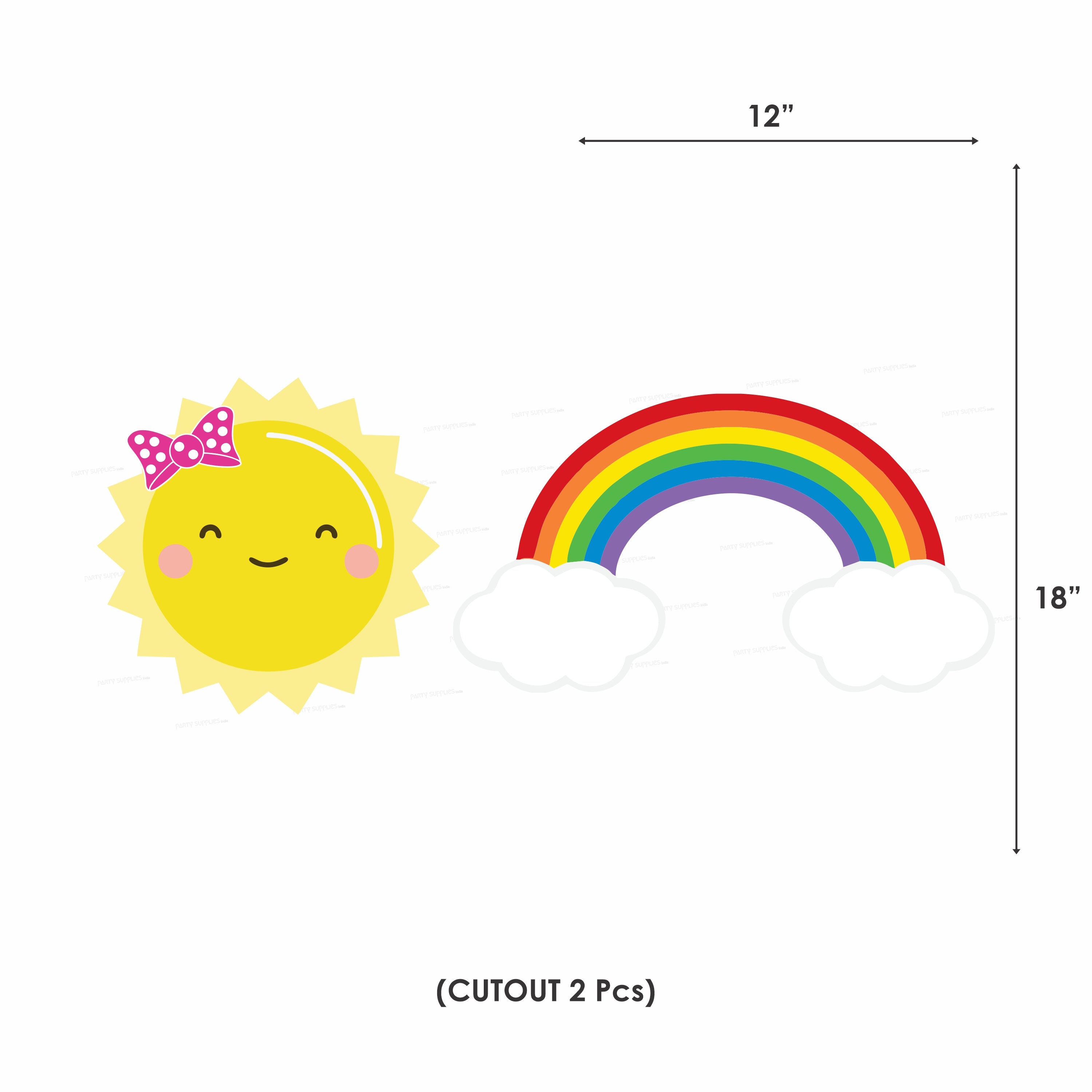 Sunshine Girl Theme Exclusive Kit - image 5 of 11 | Party Supplies India