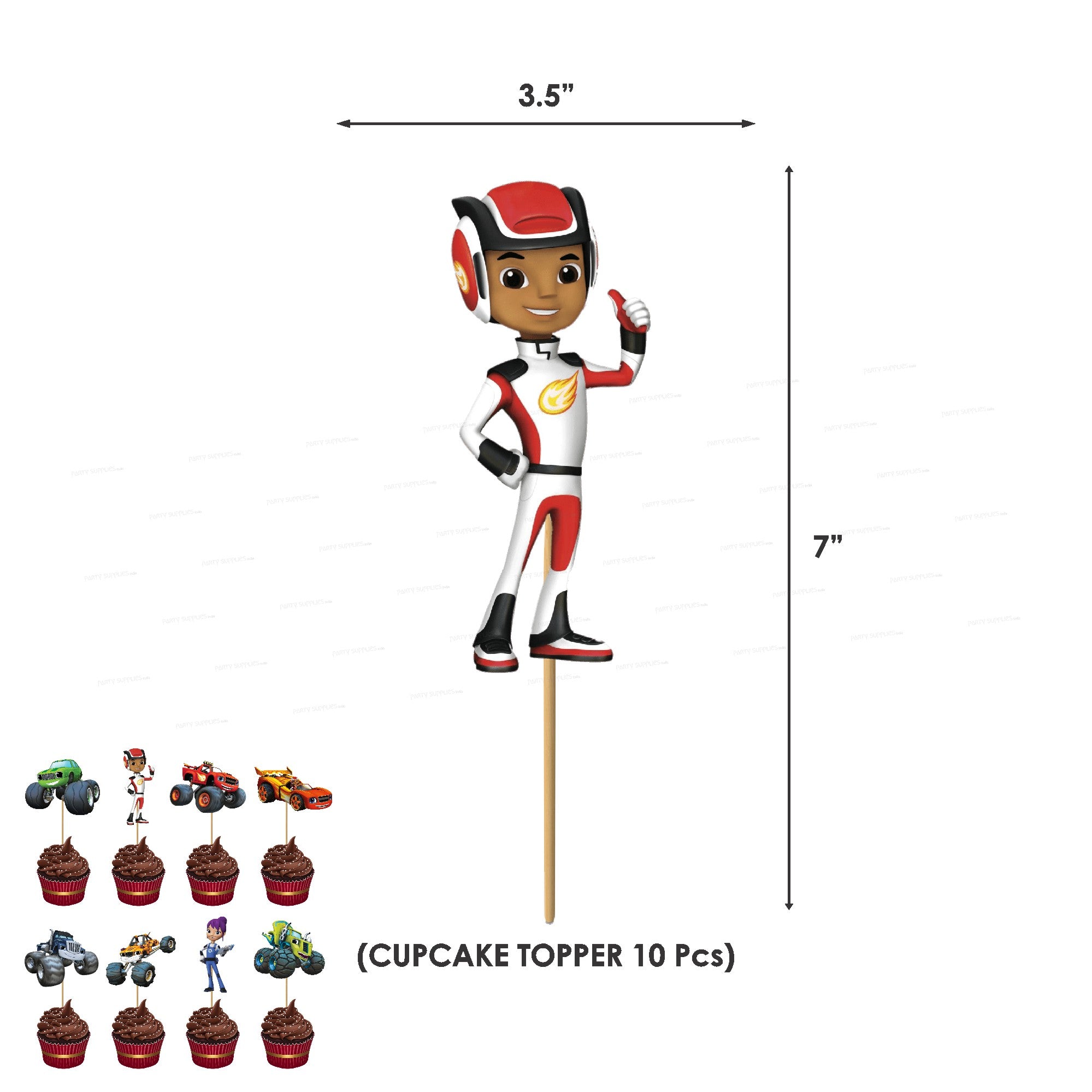 Blaze and the Monster Machines Theme Preferred Kit