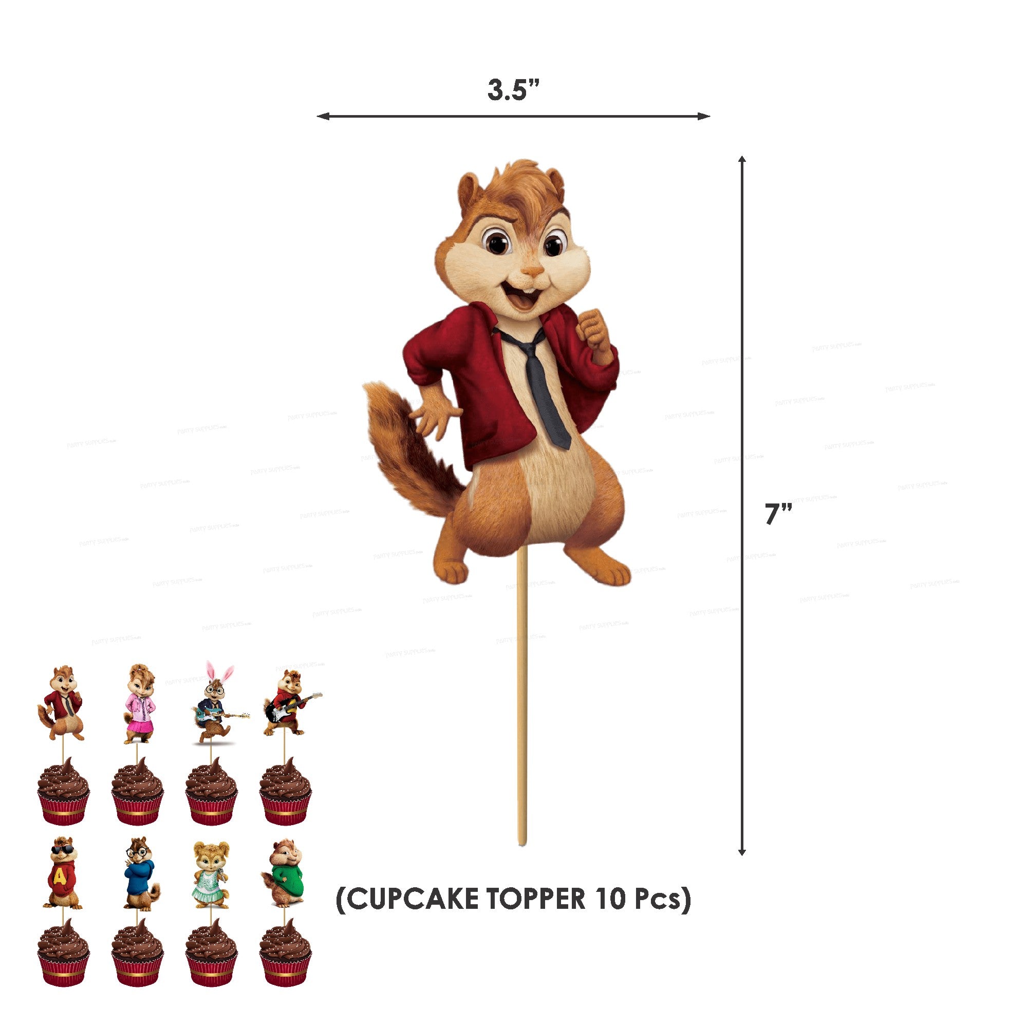 Alvin and Chipmunks Theme Preferred Combo Kit - image 3 of 10 | Party Supplies India