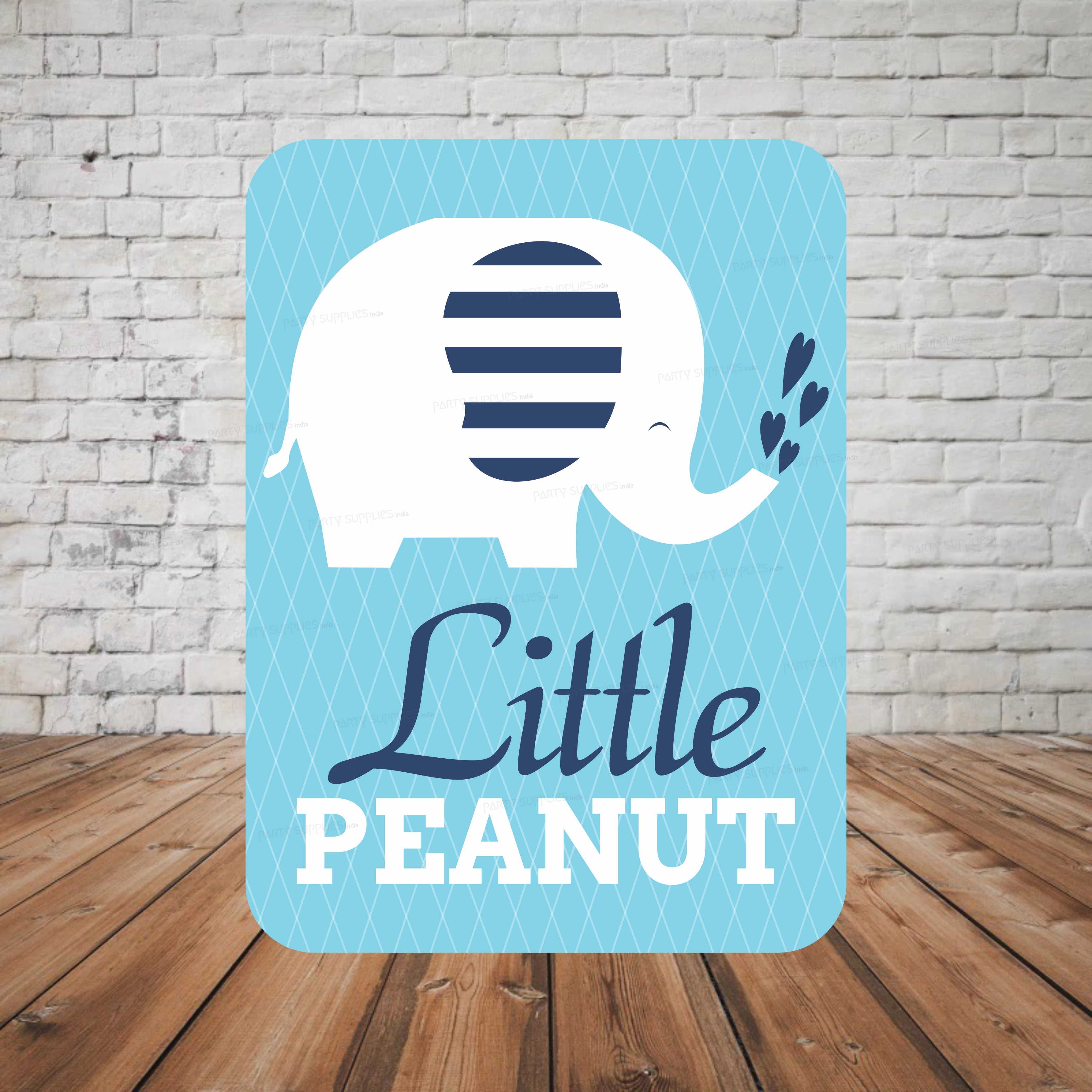 Blue Elephant Theme Cutout BLE-06