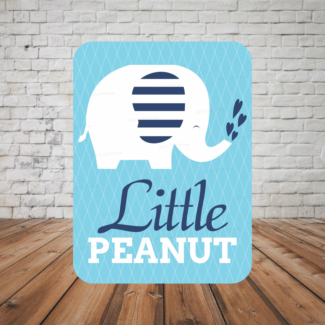 Blue Elephant Theme Cutout BLE-06