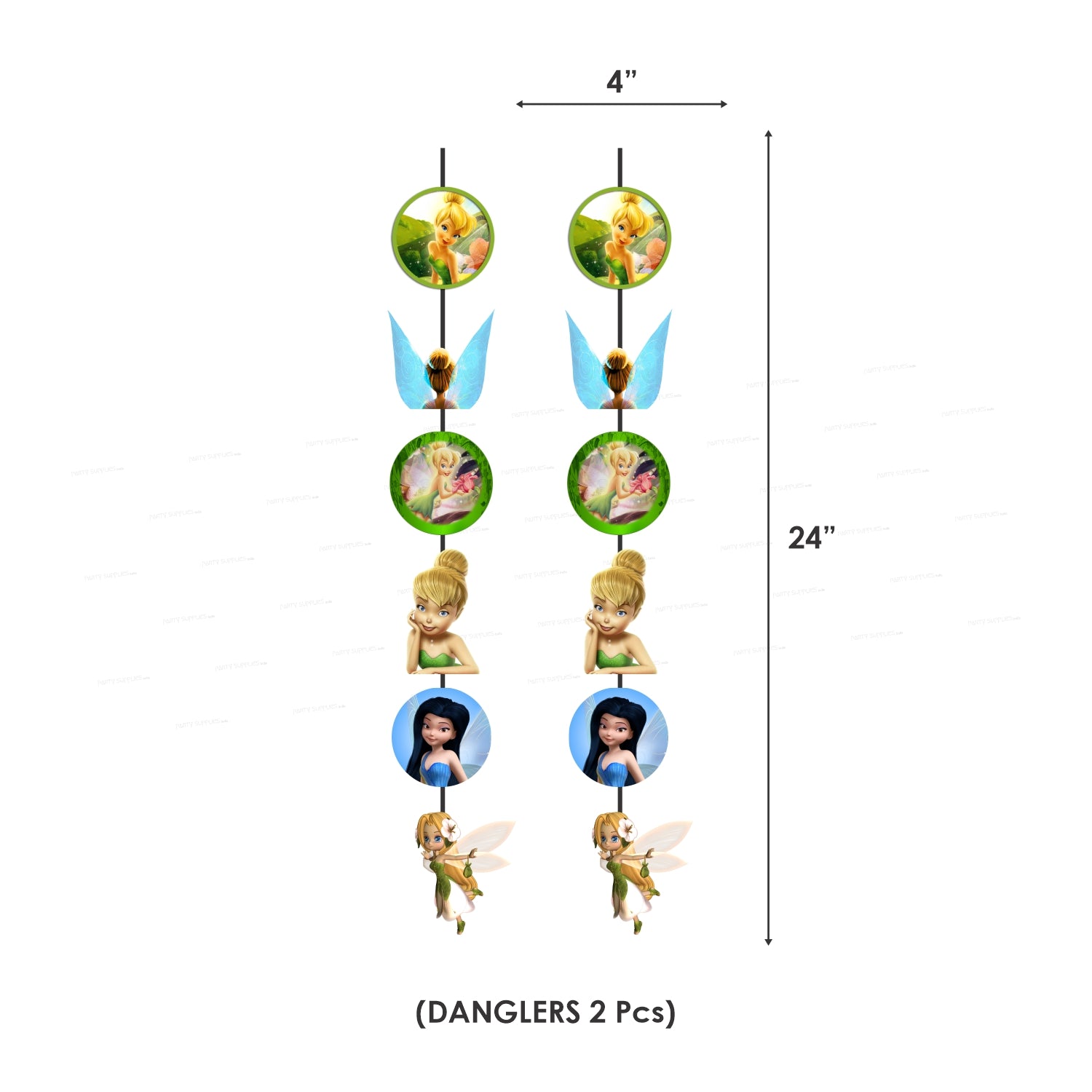 Tinker Bell Theme Preferred Kit - image 4 of 10 | Party Supplies India