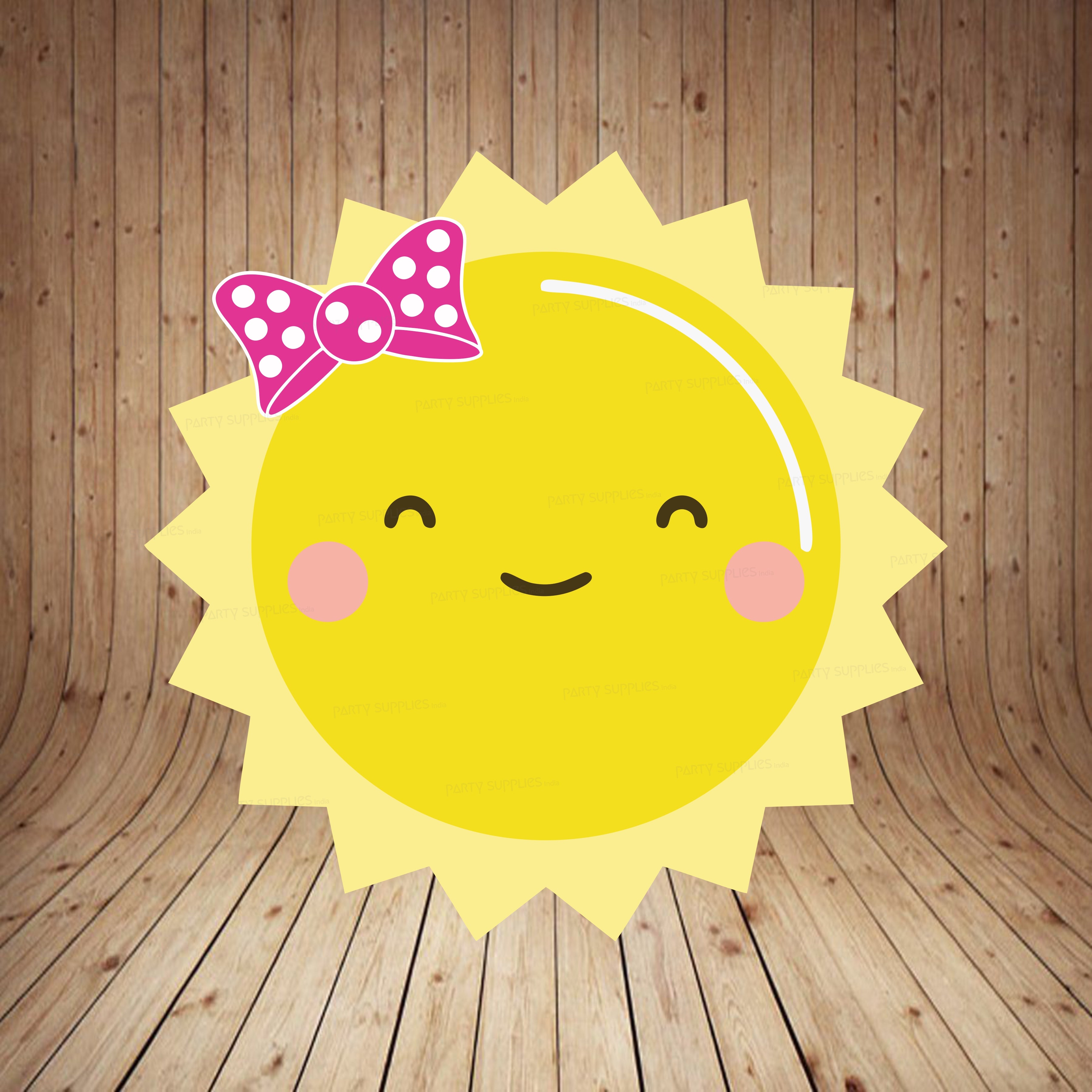 Sunshine Theme Girl Cutout SSG-03
