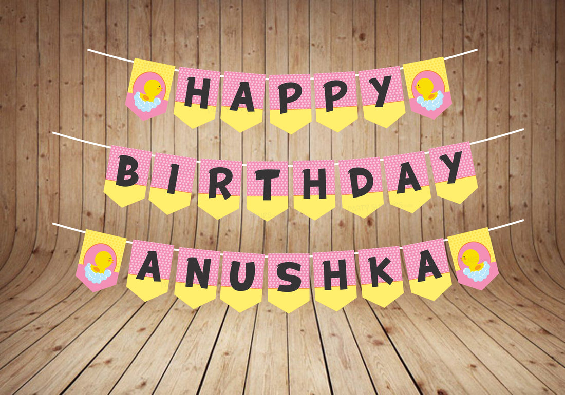 Duck Theme Girl with Name Hanging