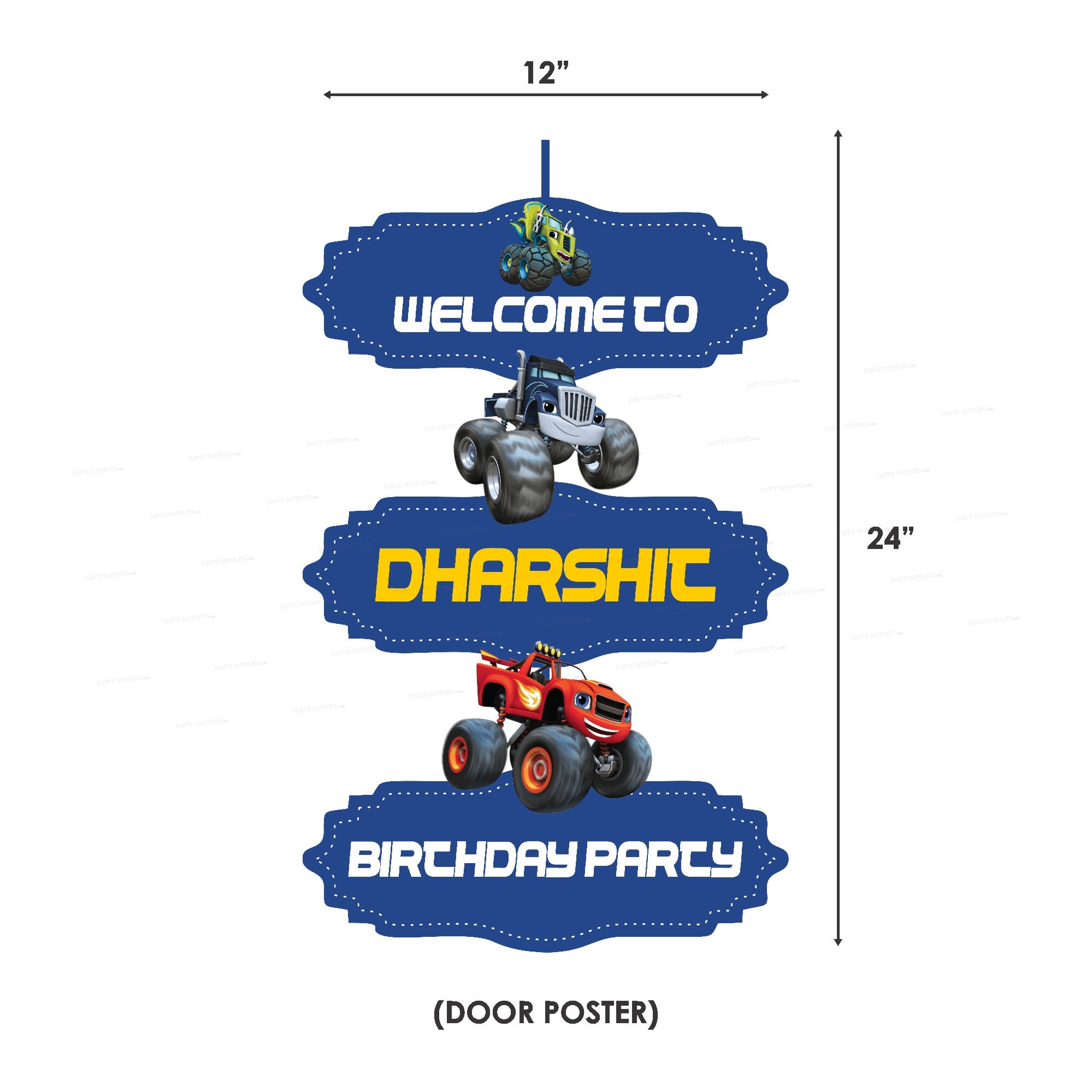 Blaze and the Monster Machines Theme Classic Kit - image 7 of 14 | Party Supplies India