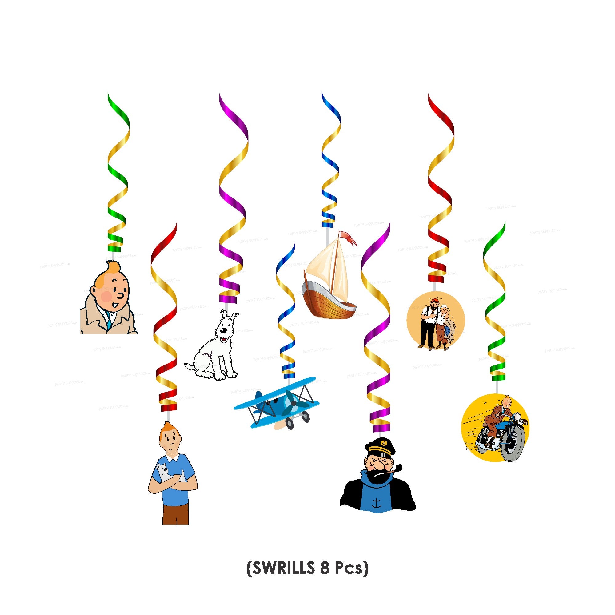 Tintin Theme Premium Combo Kit