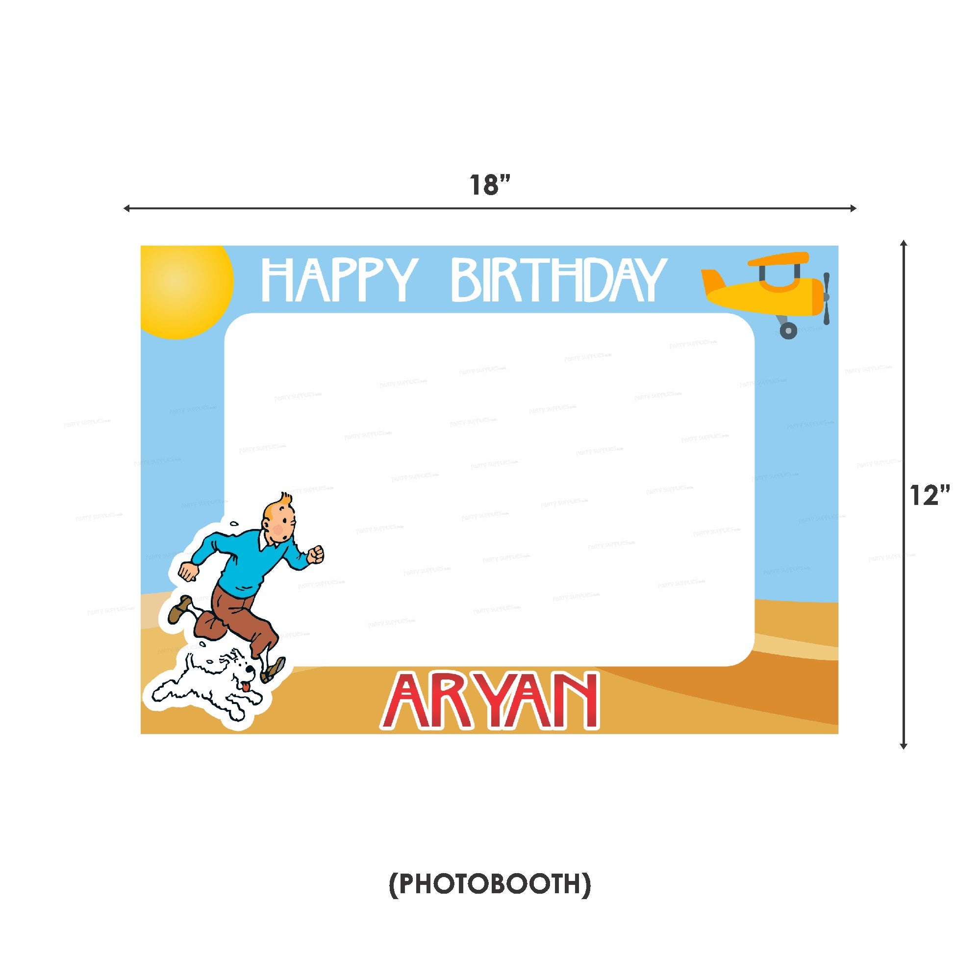 Tintin Theme Exclusive Combo Kit