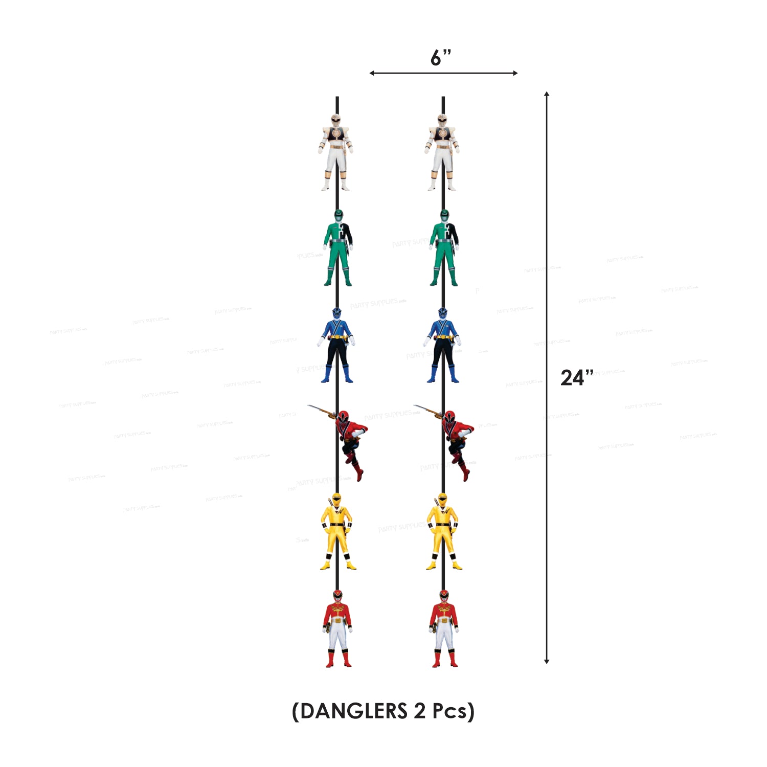 Power Rangers Theme Preferred Combo Kit