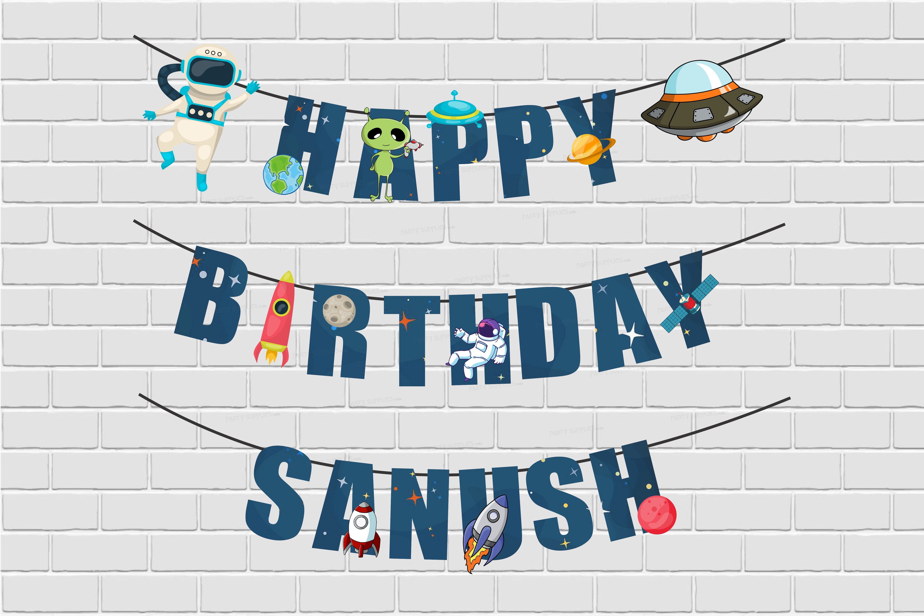 Space Theme Customized Hanging