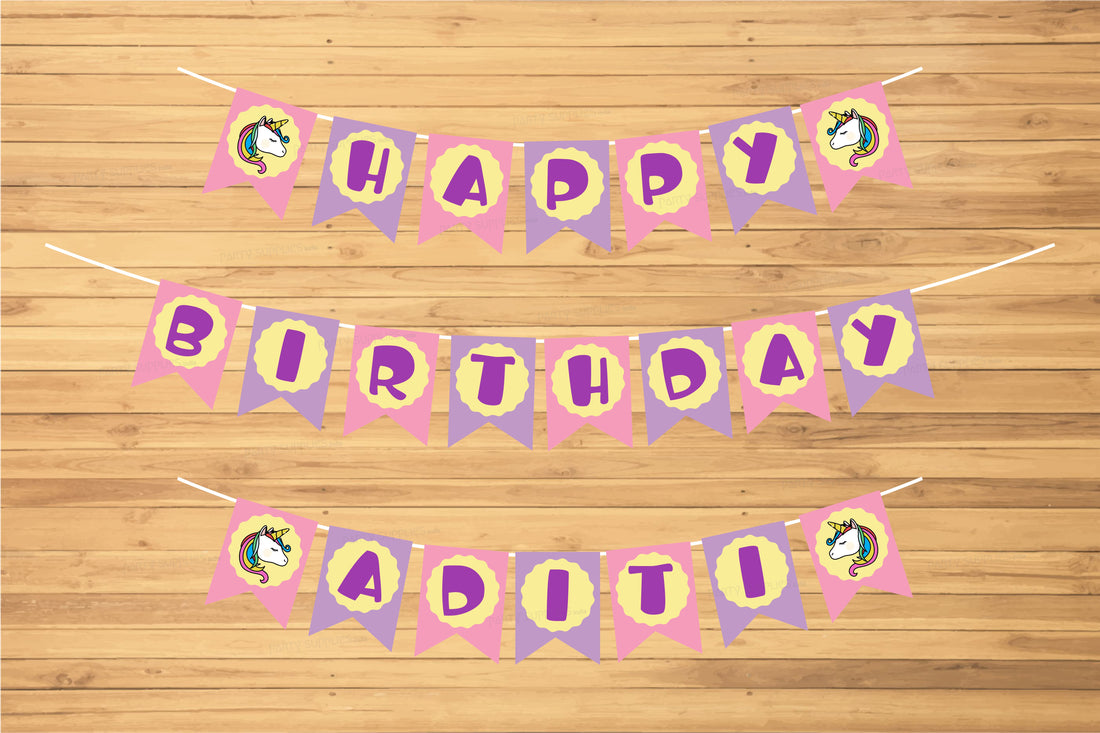 Unicorn Theme Customized Hanging