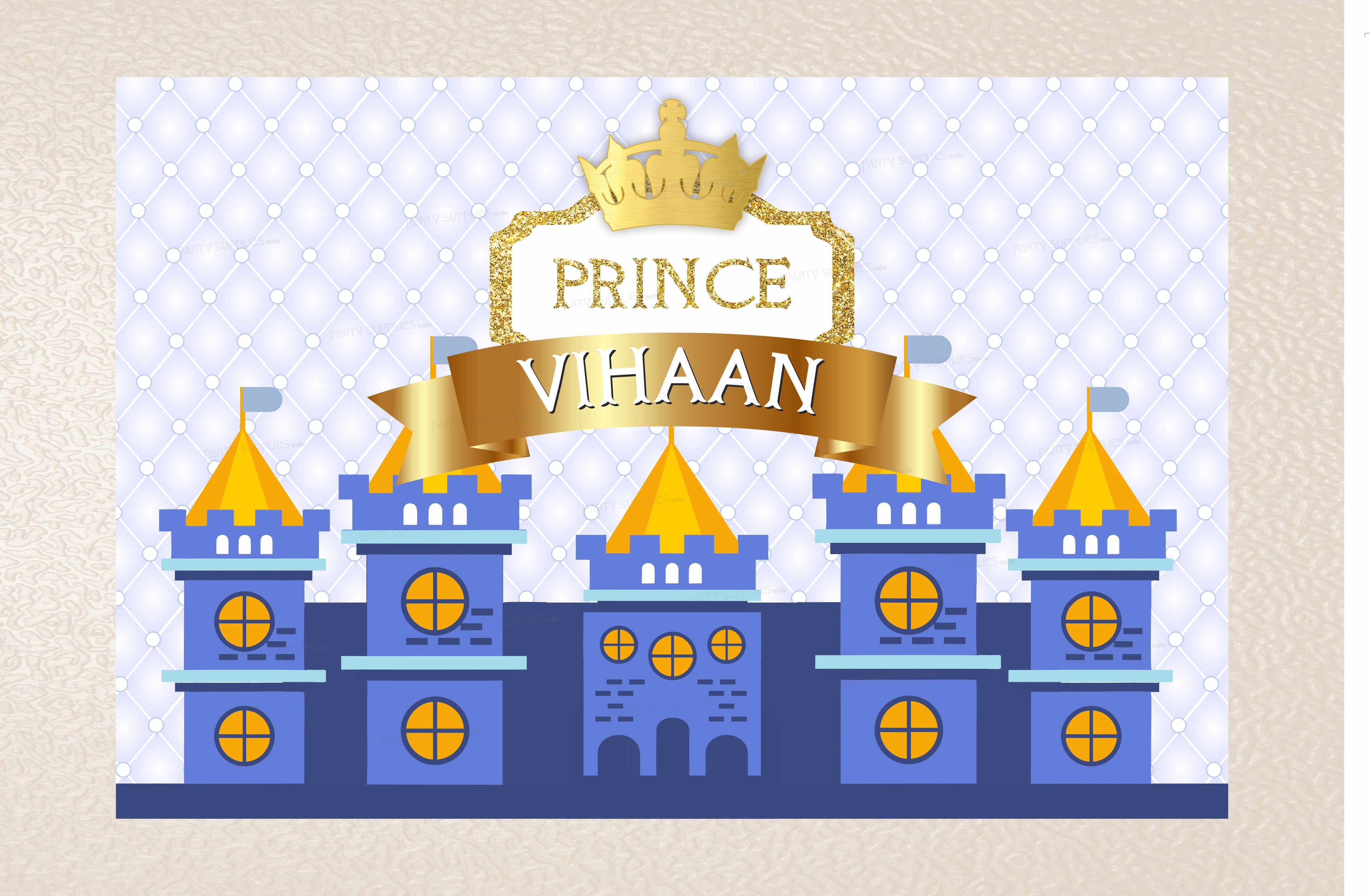 Prince Theme Customized Backdrop