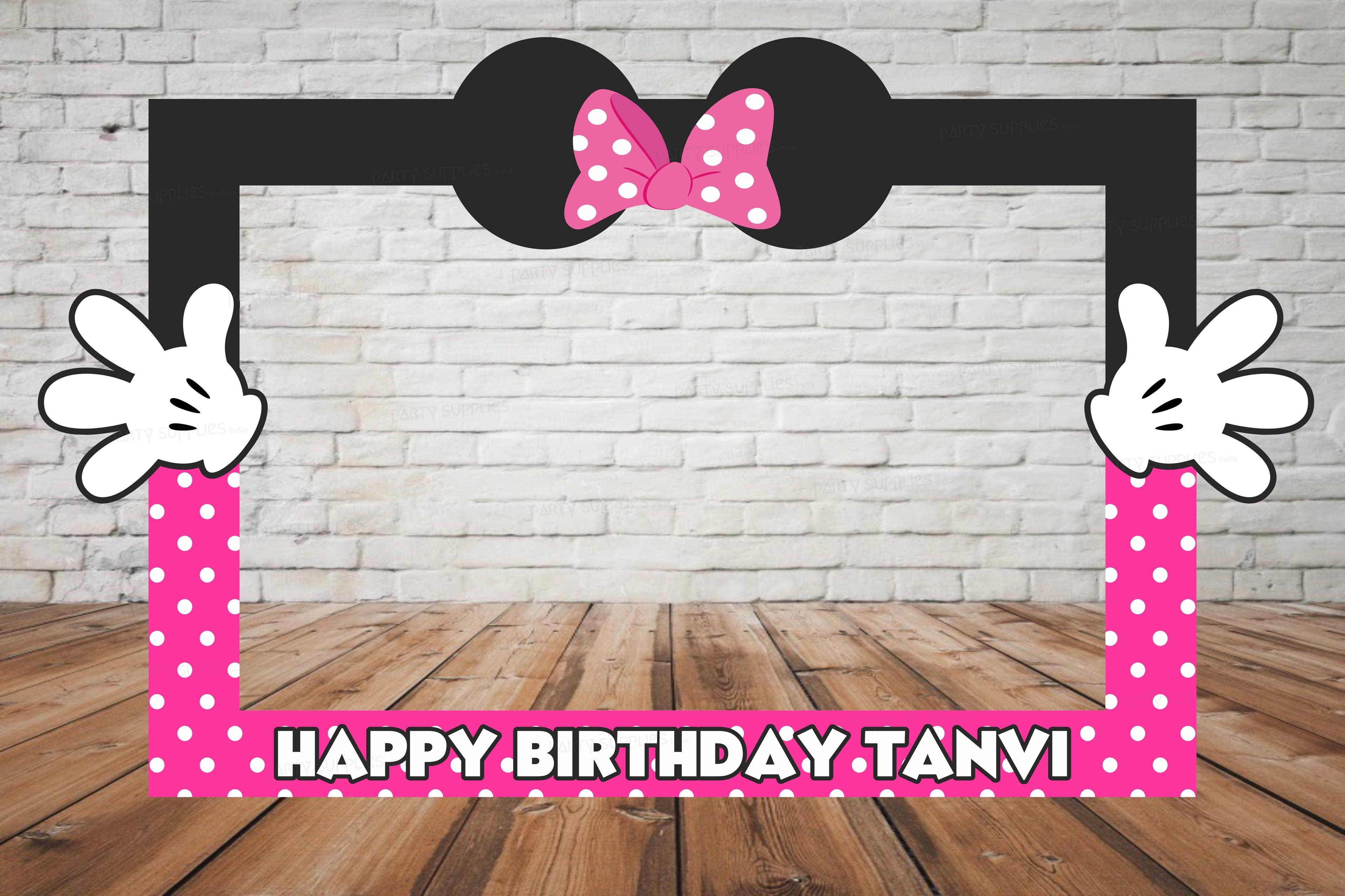 Minnie Mouse Theme Photobooth