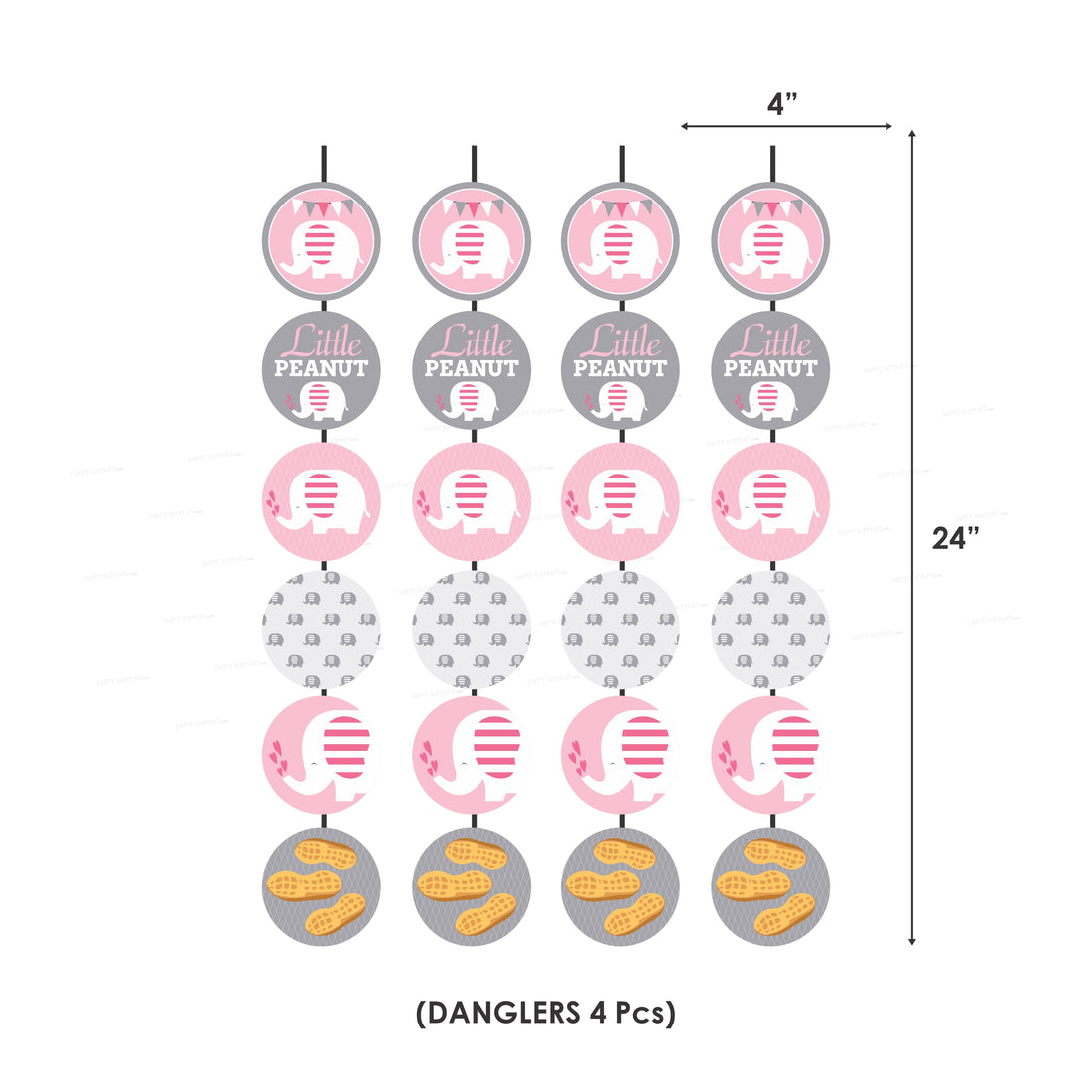 Pink Elephant Theme Heritage Kit