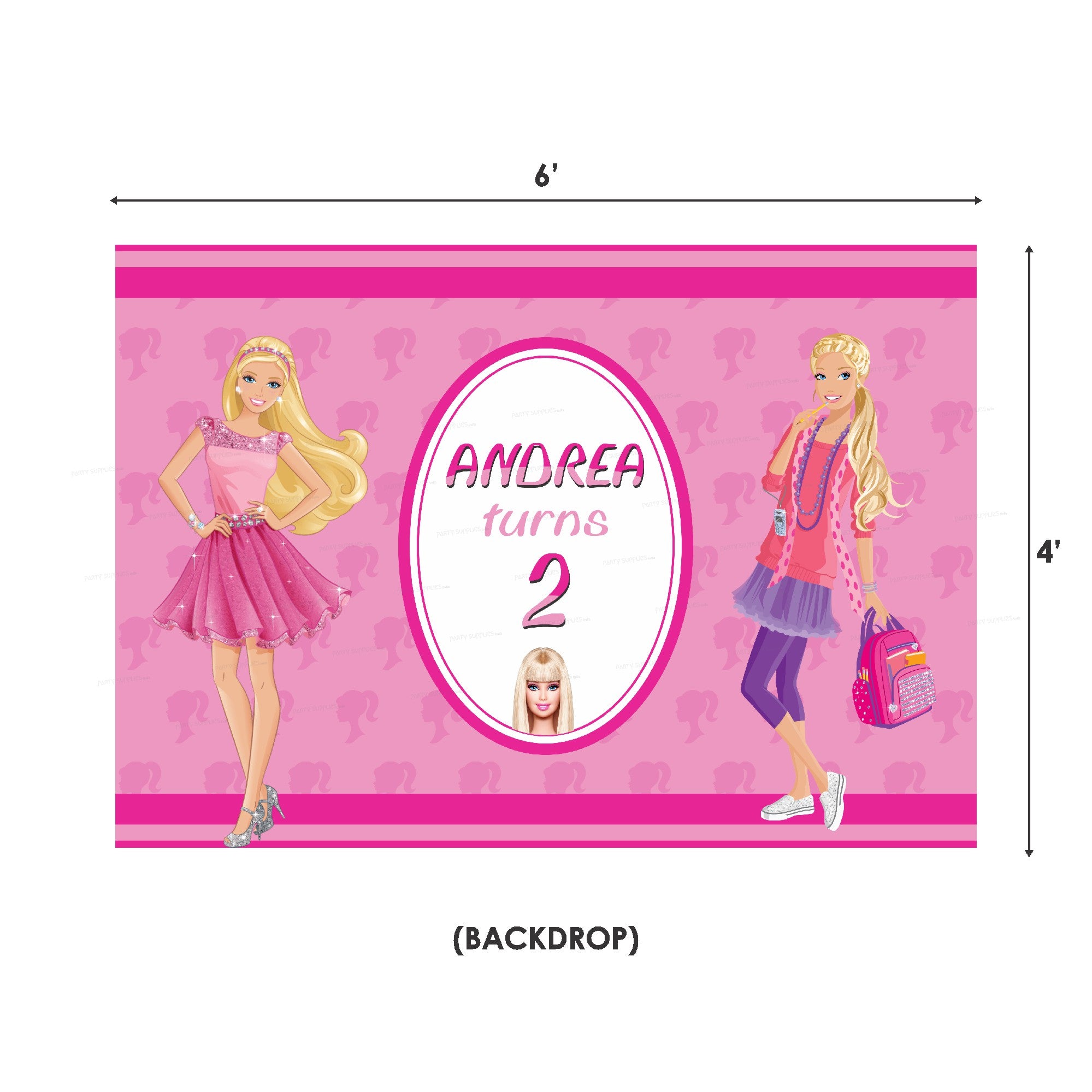 Barbie Theme Exclusive Combo Kit