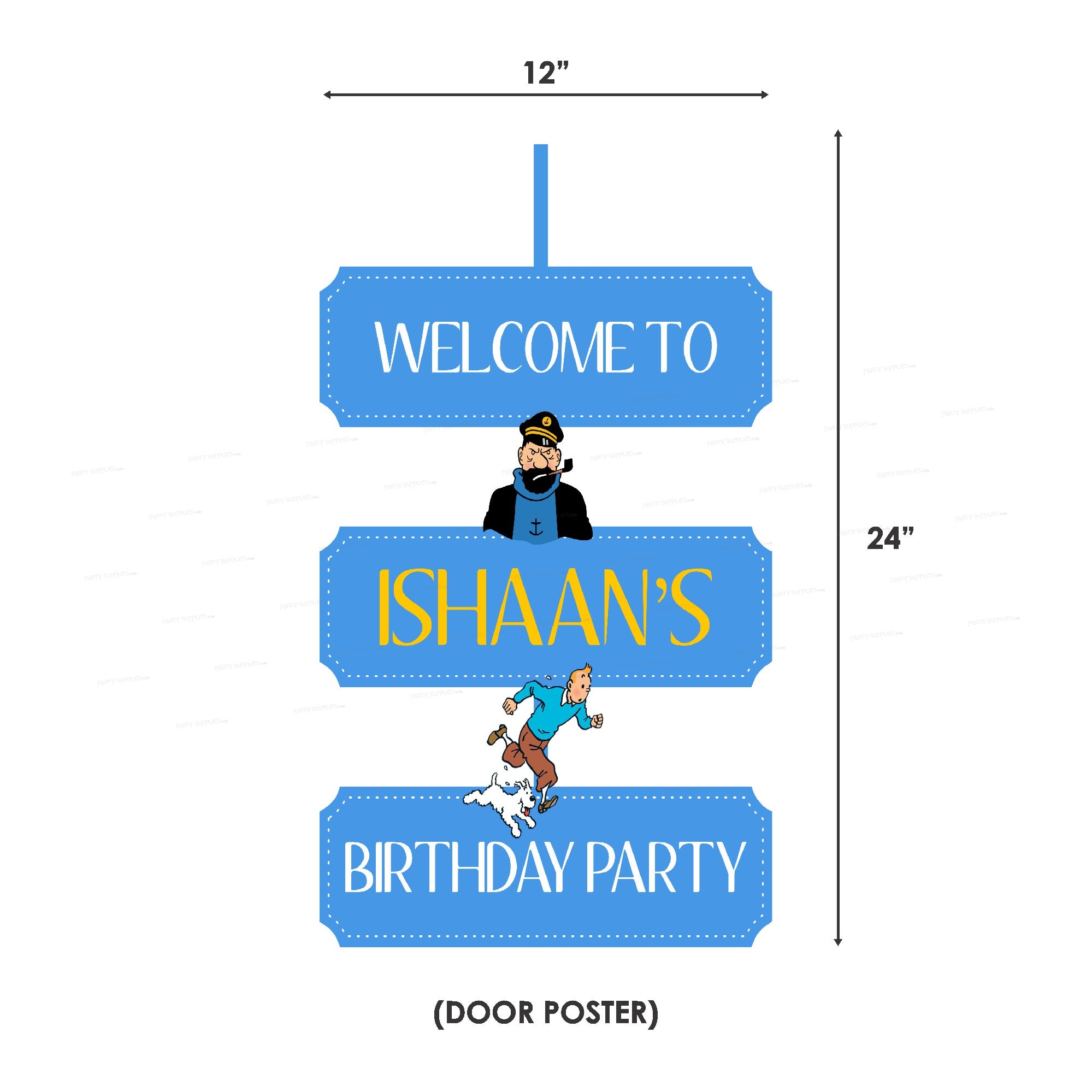 Tintin Theme Premium Combo Kit