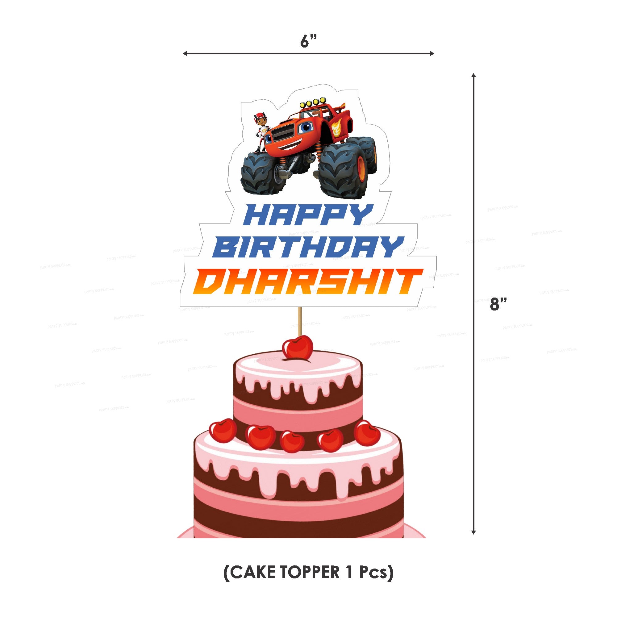 Blaze and the Monster Machines Theme Classic Kit - image 8 of 14 | Party Supplies India