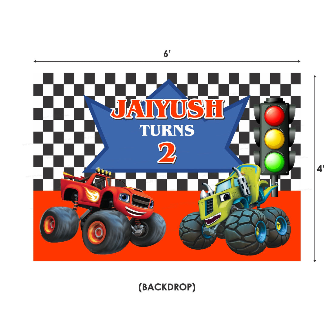 Blaze and the Monster Machines Theme Exclusive Kit