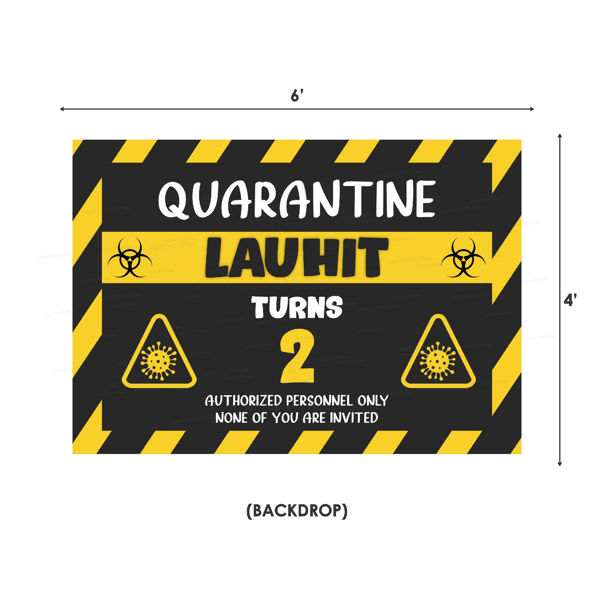 Quarantine Theme Exclusive Kit - image 2 of 11 | Party Supplies India
