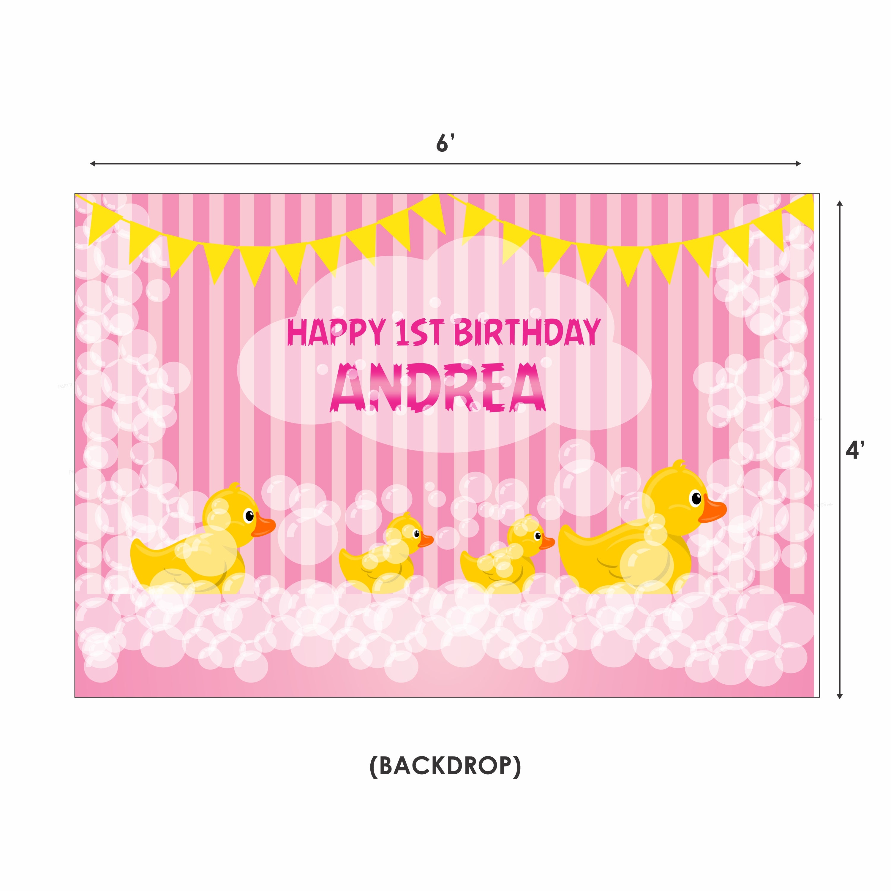 Duck Girl Theme Exclusive Kit - image 7 of 11 | Party Supplies India