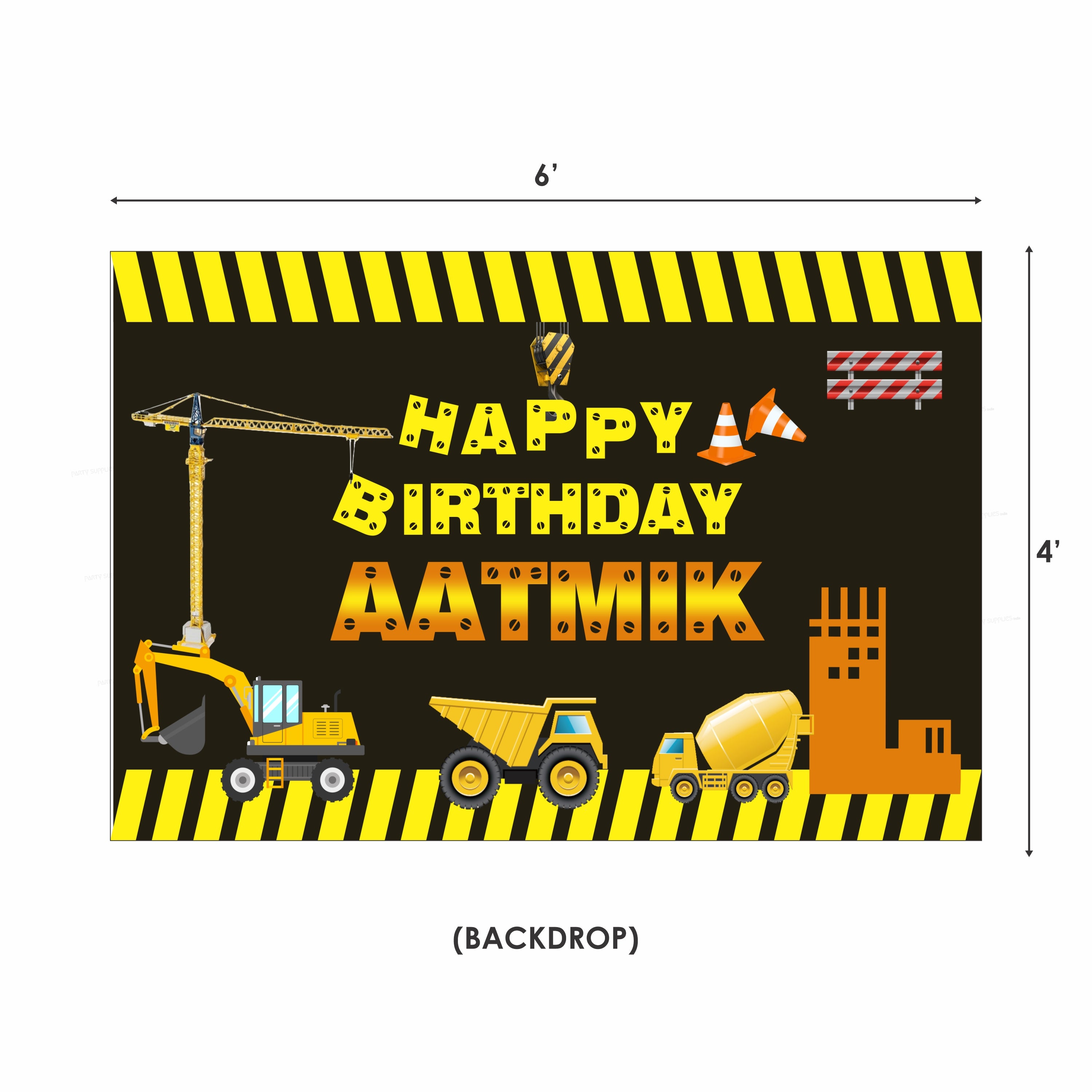 Construction Theme Exclusive Kit