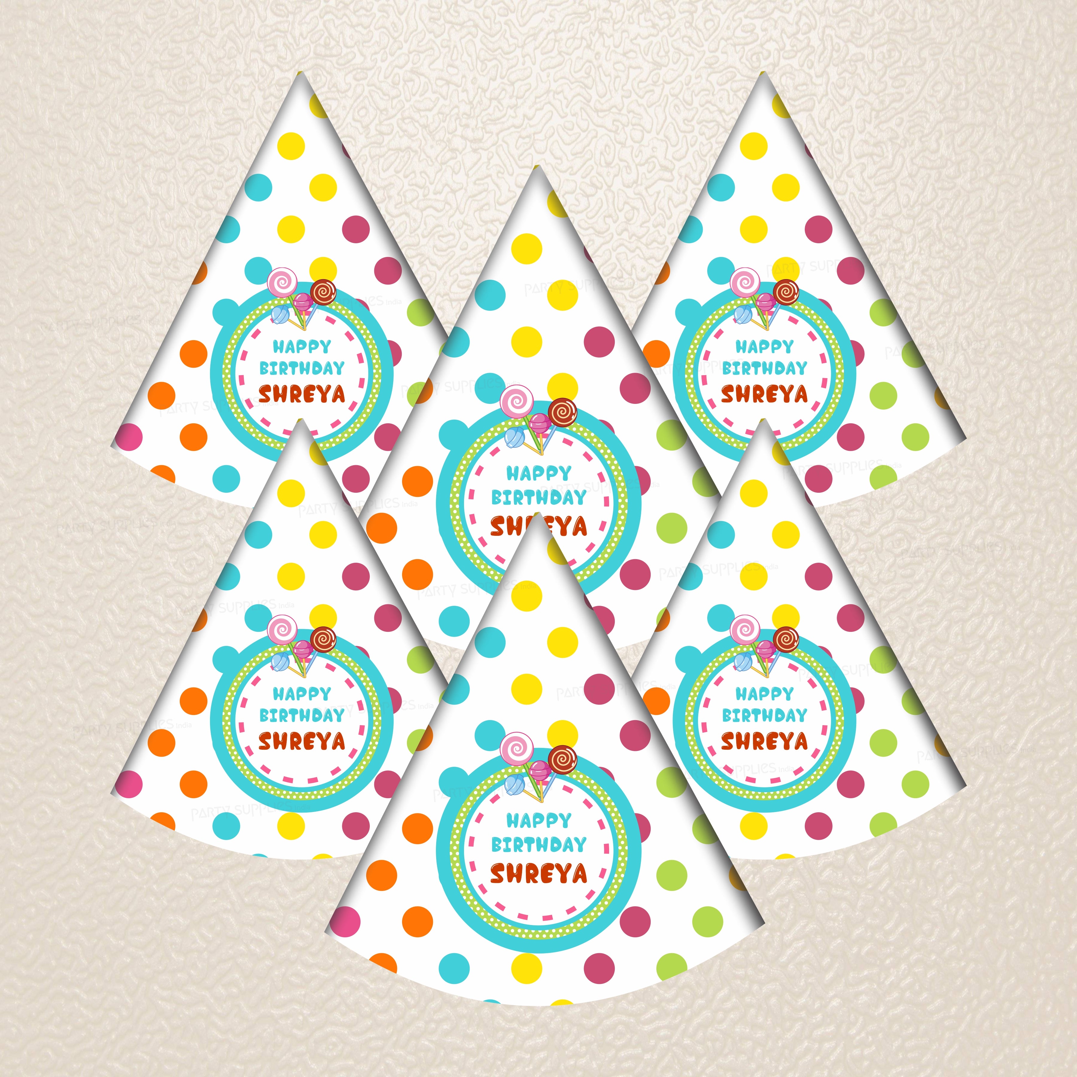 Candy Coloured Theme Hat