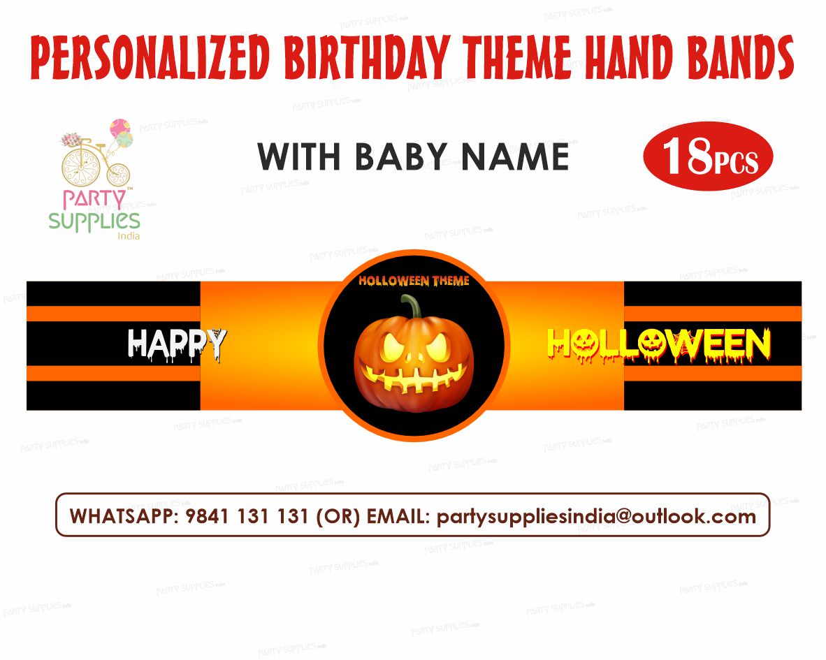 Halloween Theme Hand Band