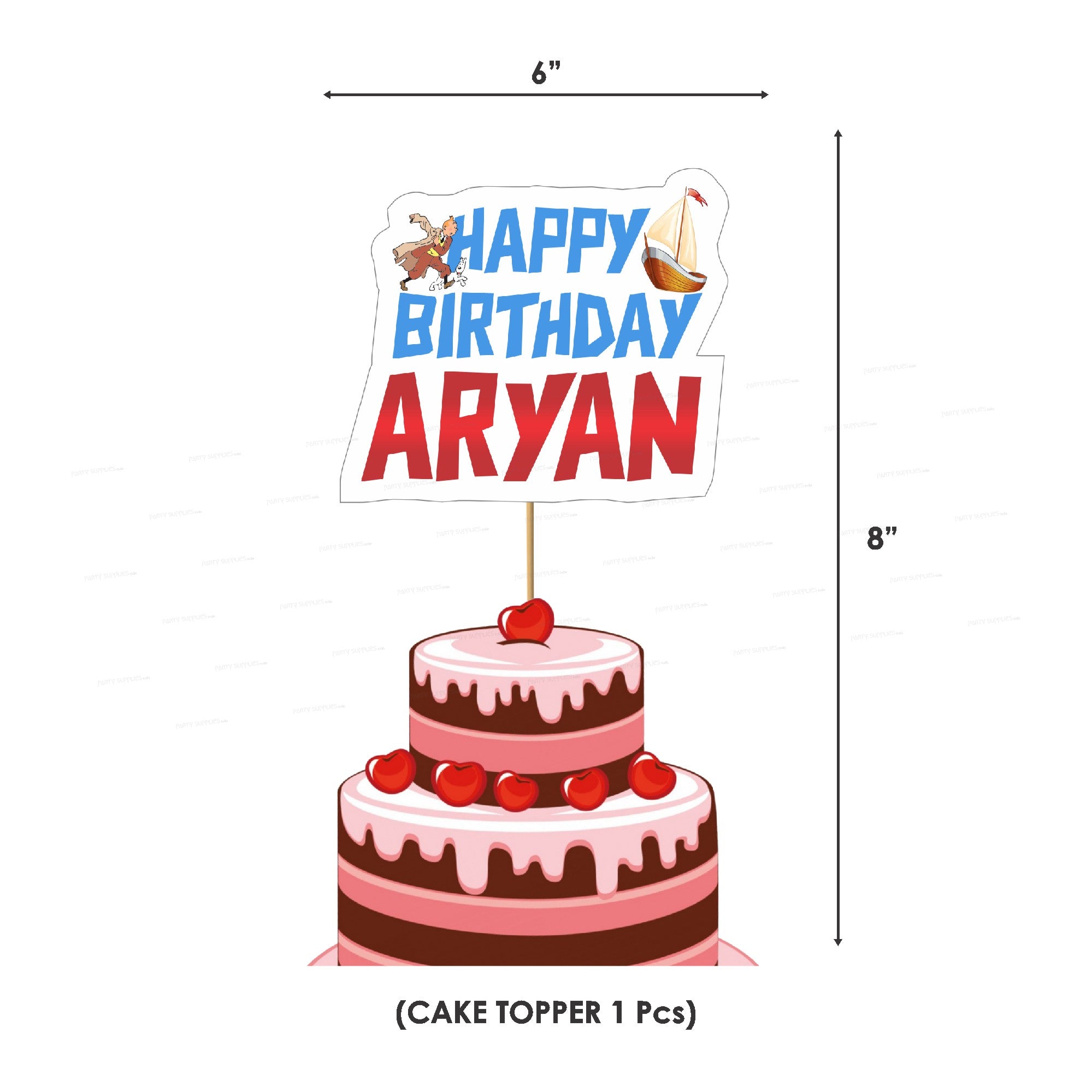 Tintin Theme Premium Combo Kit