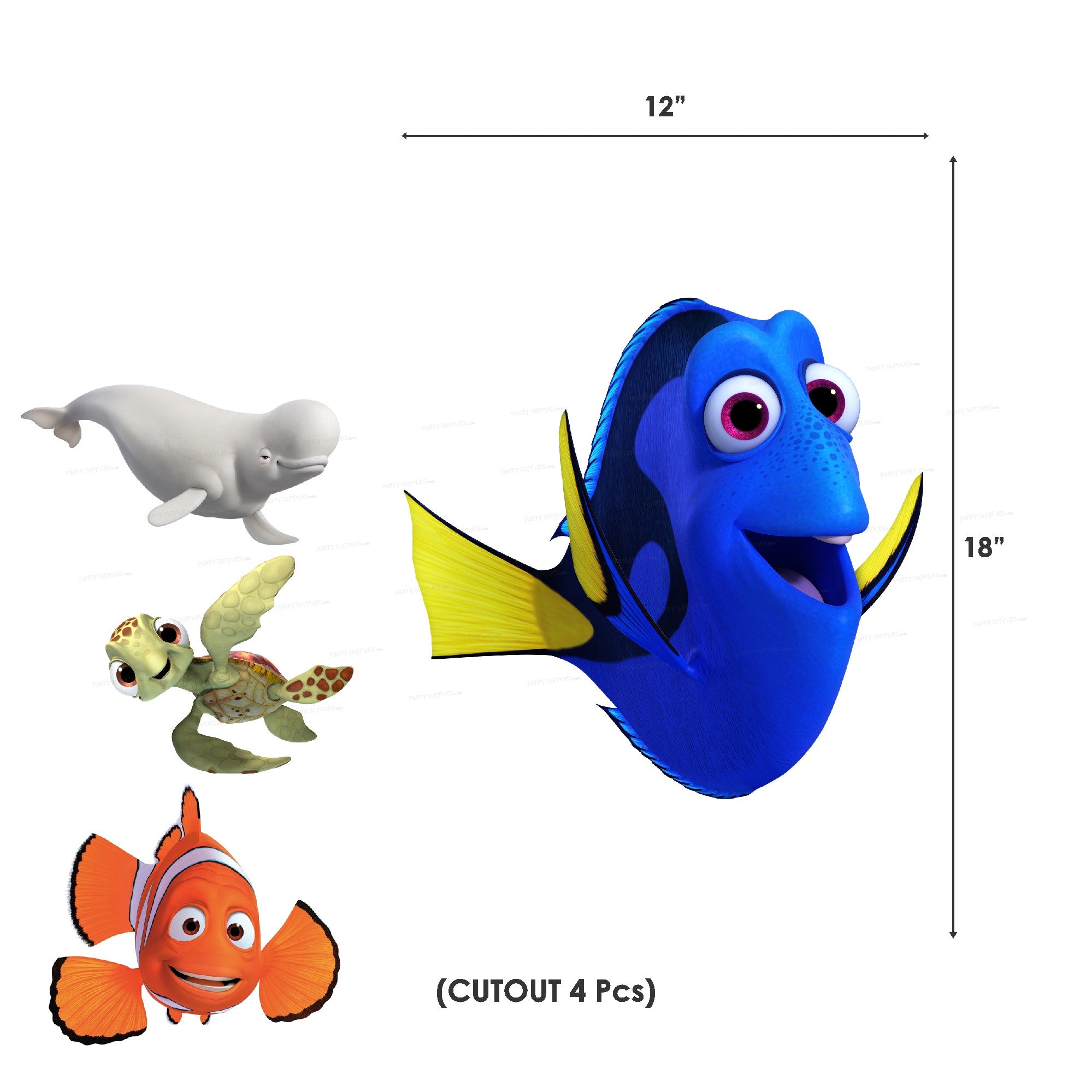 Nemo and Dory Theme Classic Kit