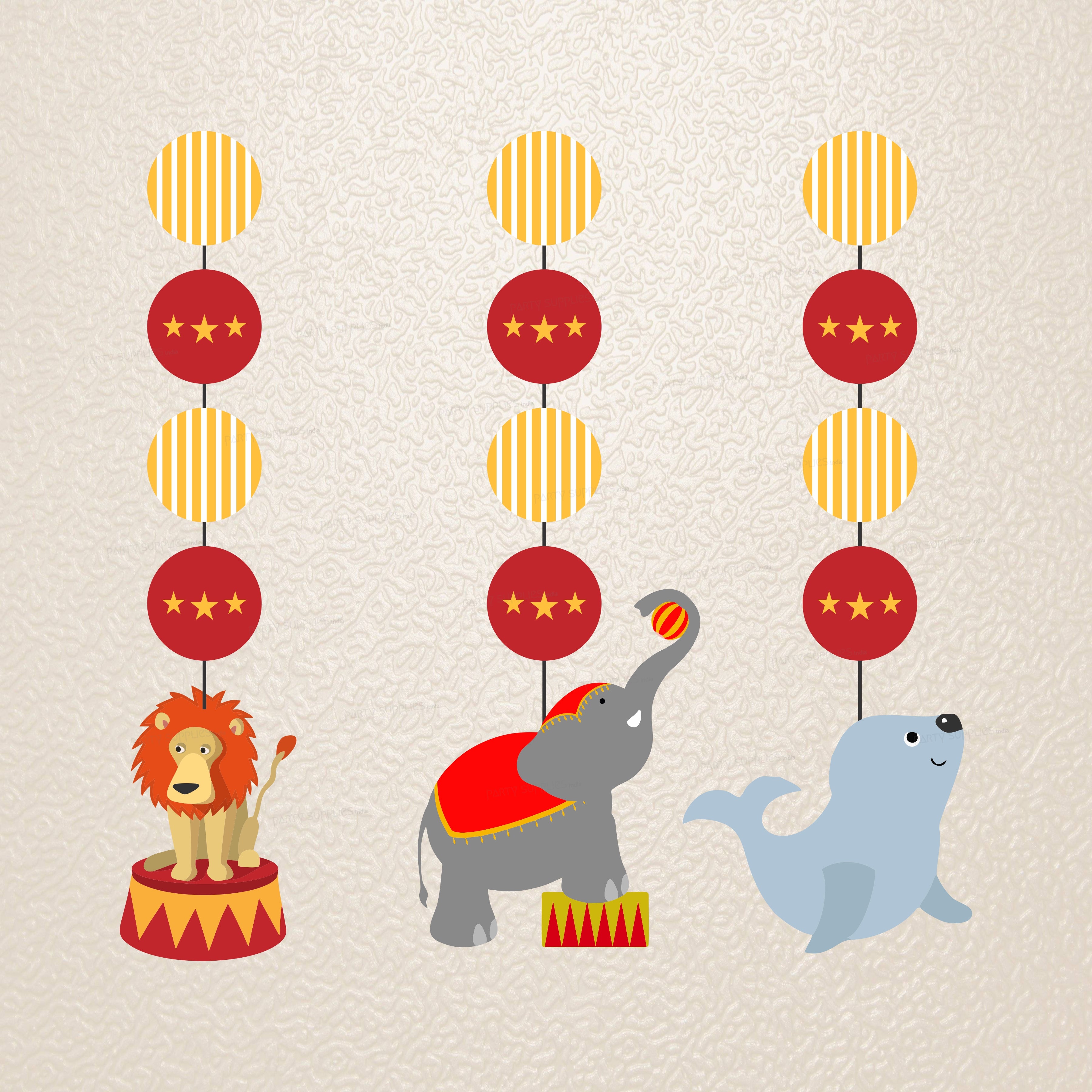 Circus Theme Customized Hanging