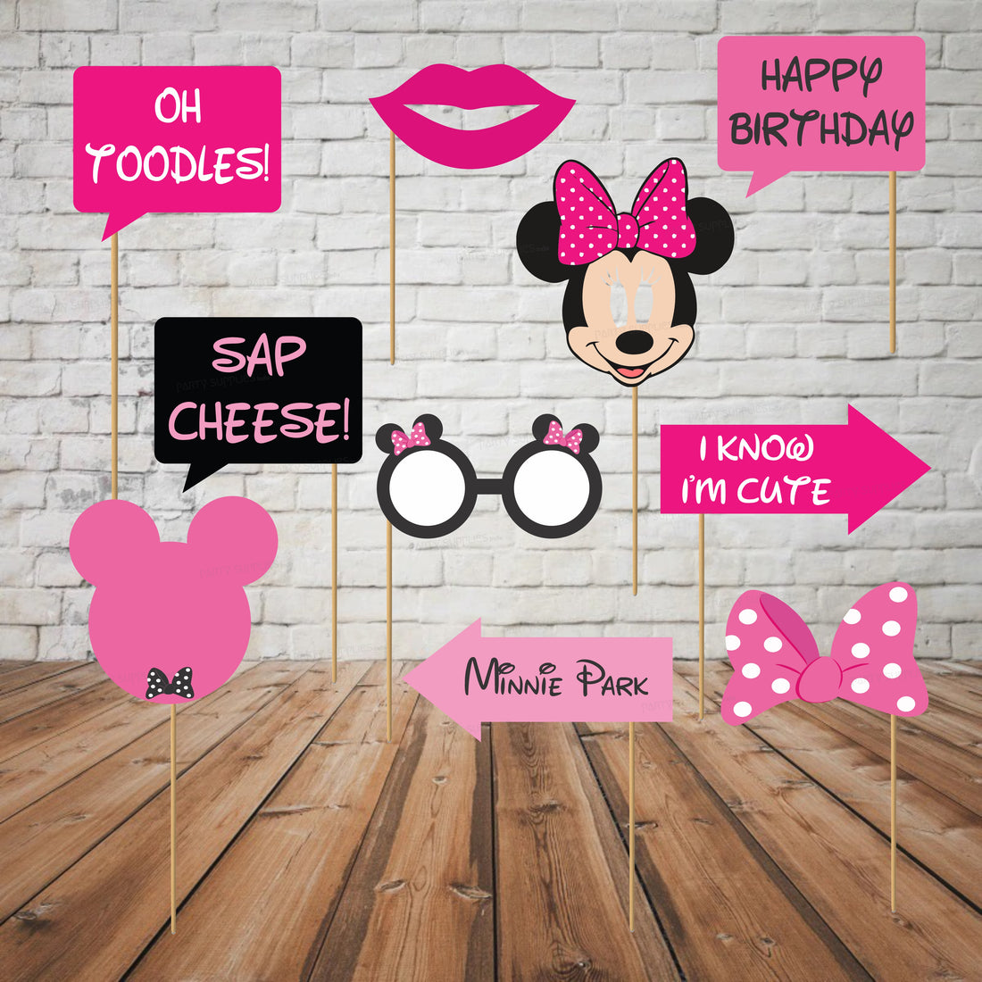 Minnie Mouse Theme Variety Props