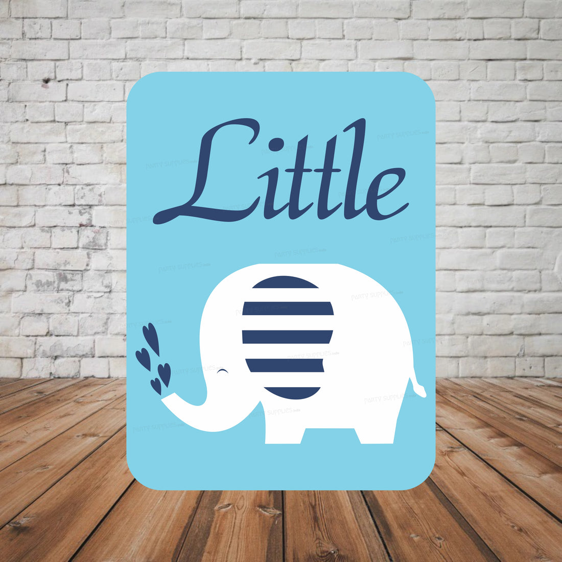 Blue Elephant Theme Cutout BLE-01
