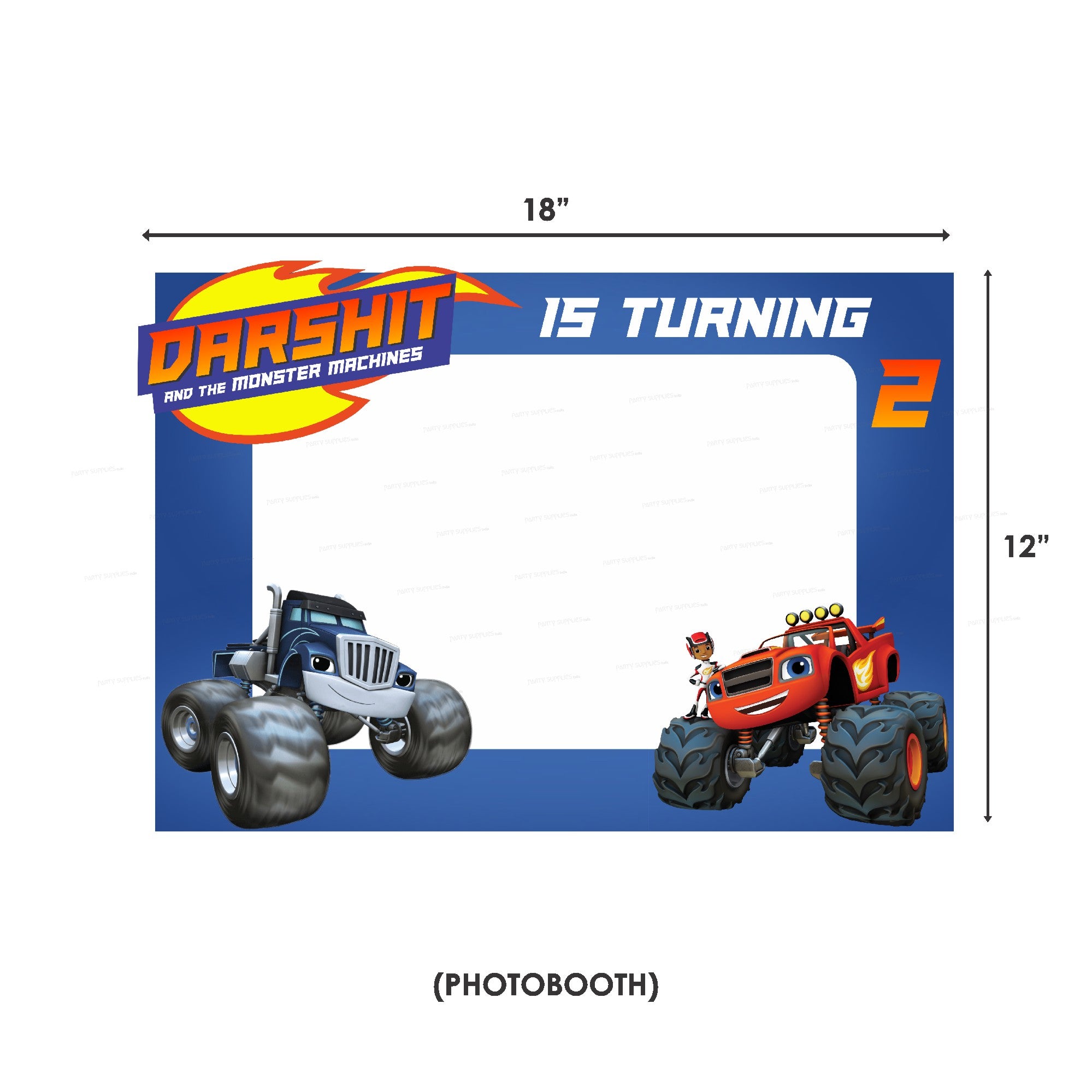 Blaze and the Monster Machines Theme Classic Kit - image 10 of 14 | Party Supplies India