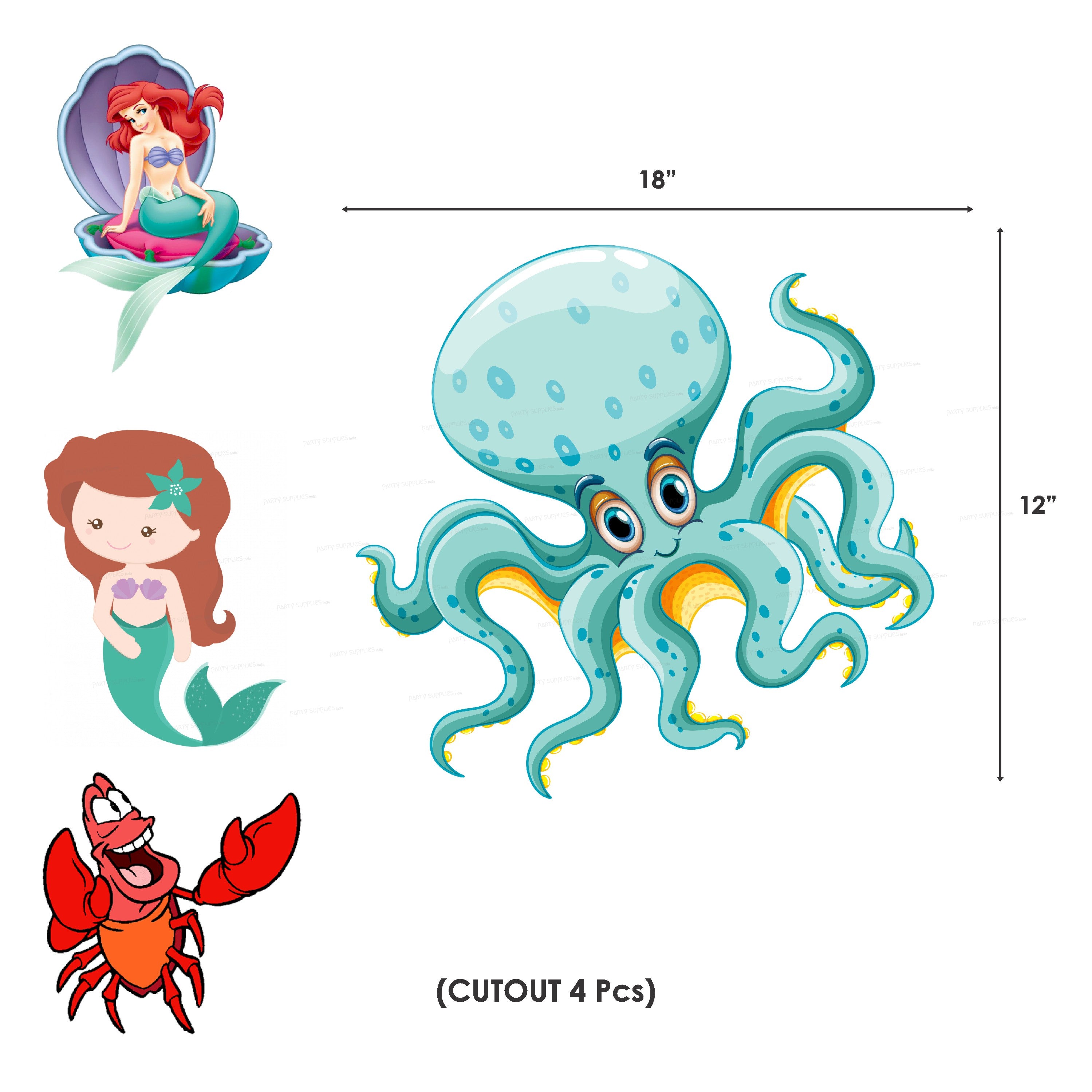 Mermaid Theme Premium Kit