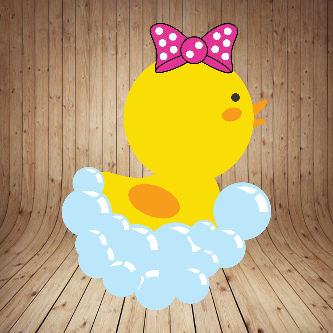 Duck Theme Girl Cutout DKG-05