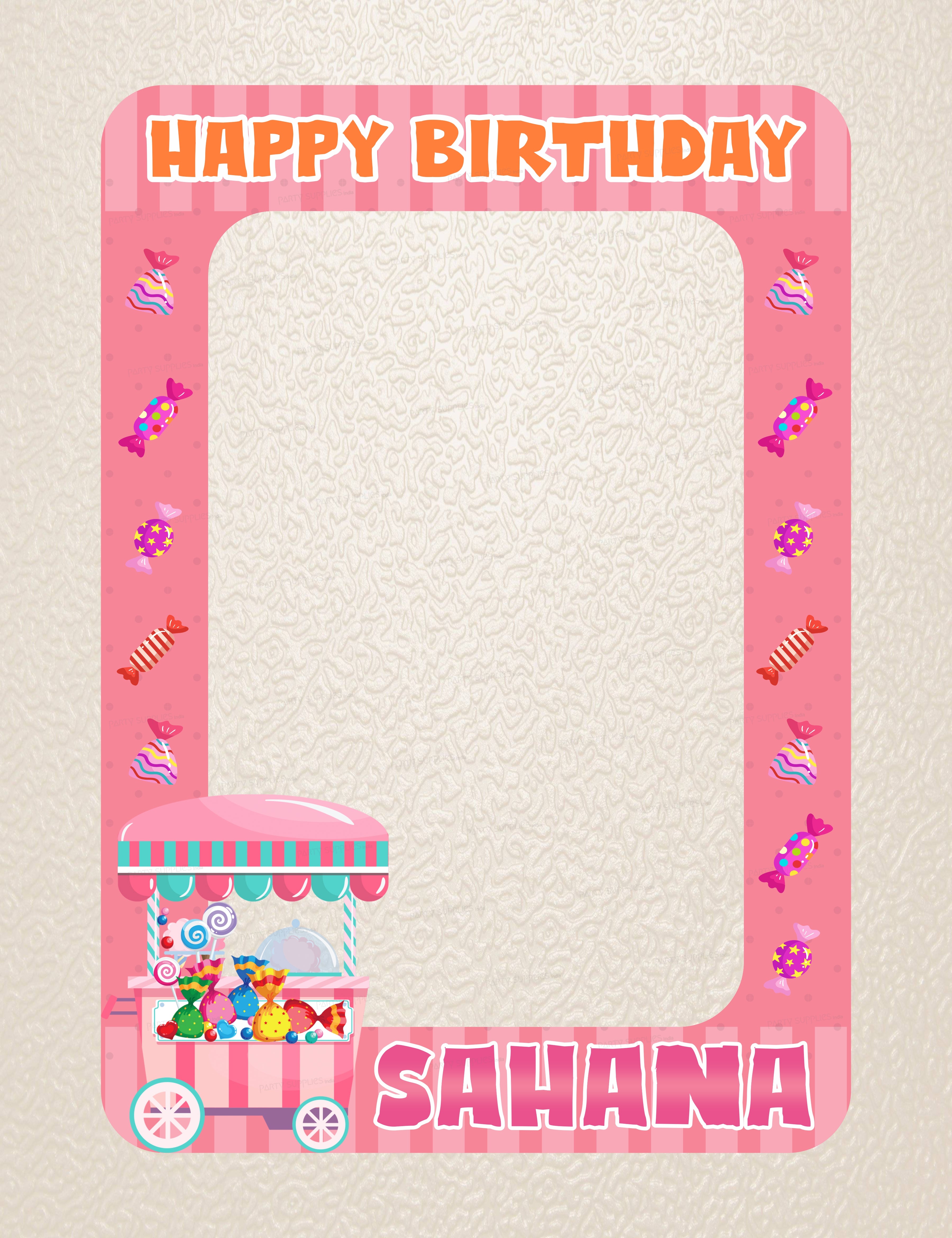 Candy Theme Photobooth