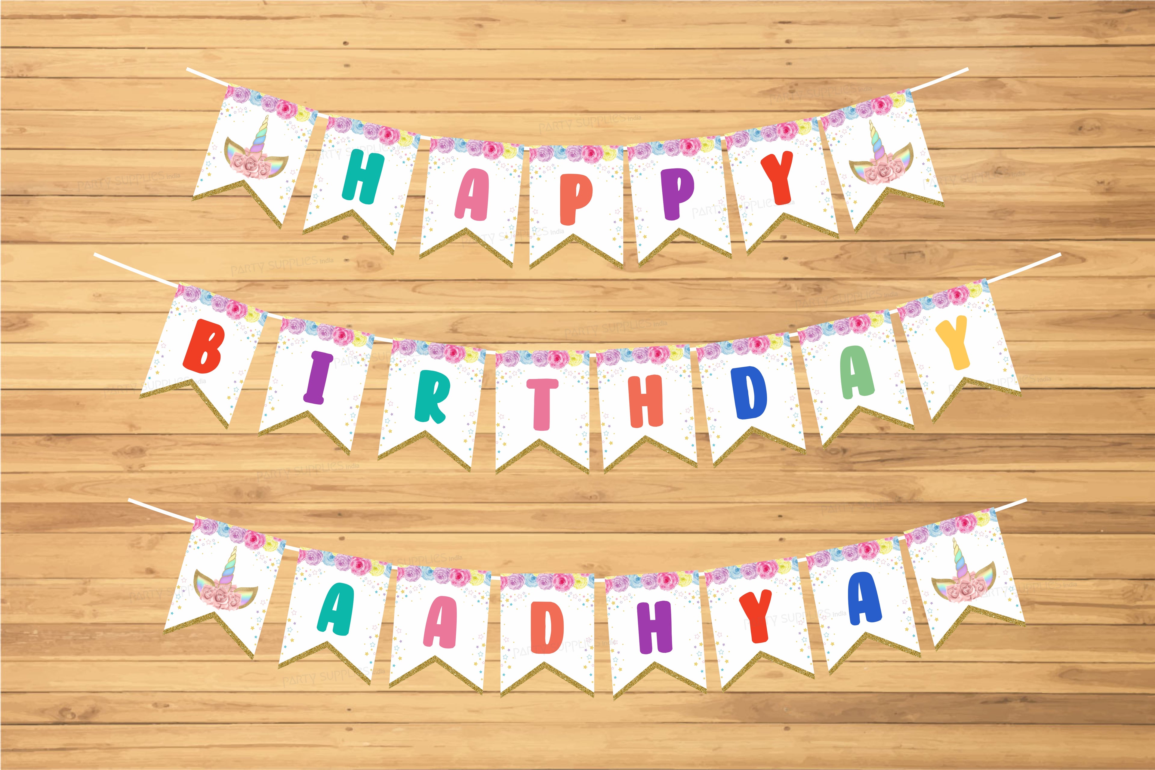 Unicorn Theme Personalized Hanging