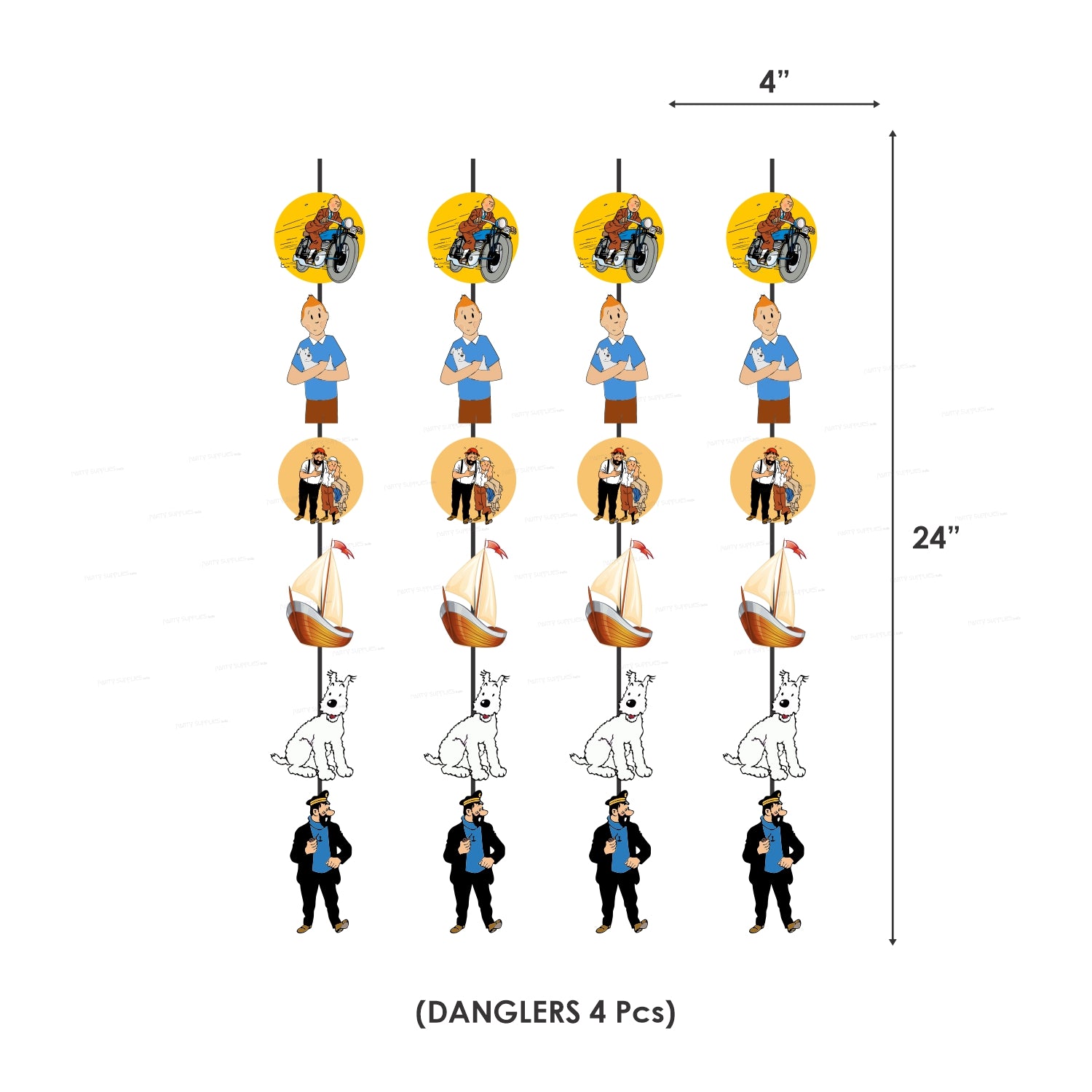 Tintin Theme Heritage Combo Kit