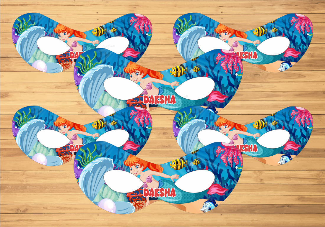 Mermaid Theme Customized Eye Mask