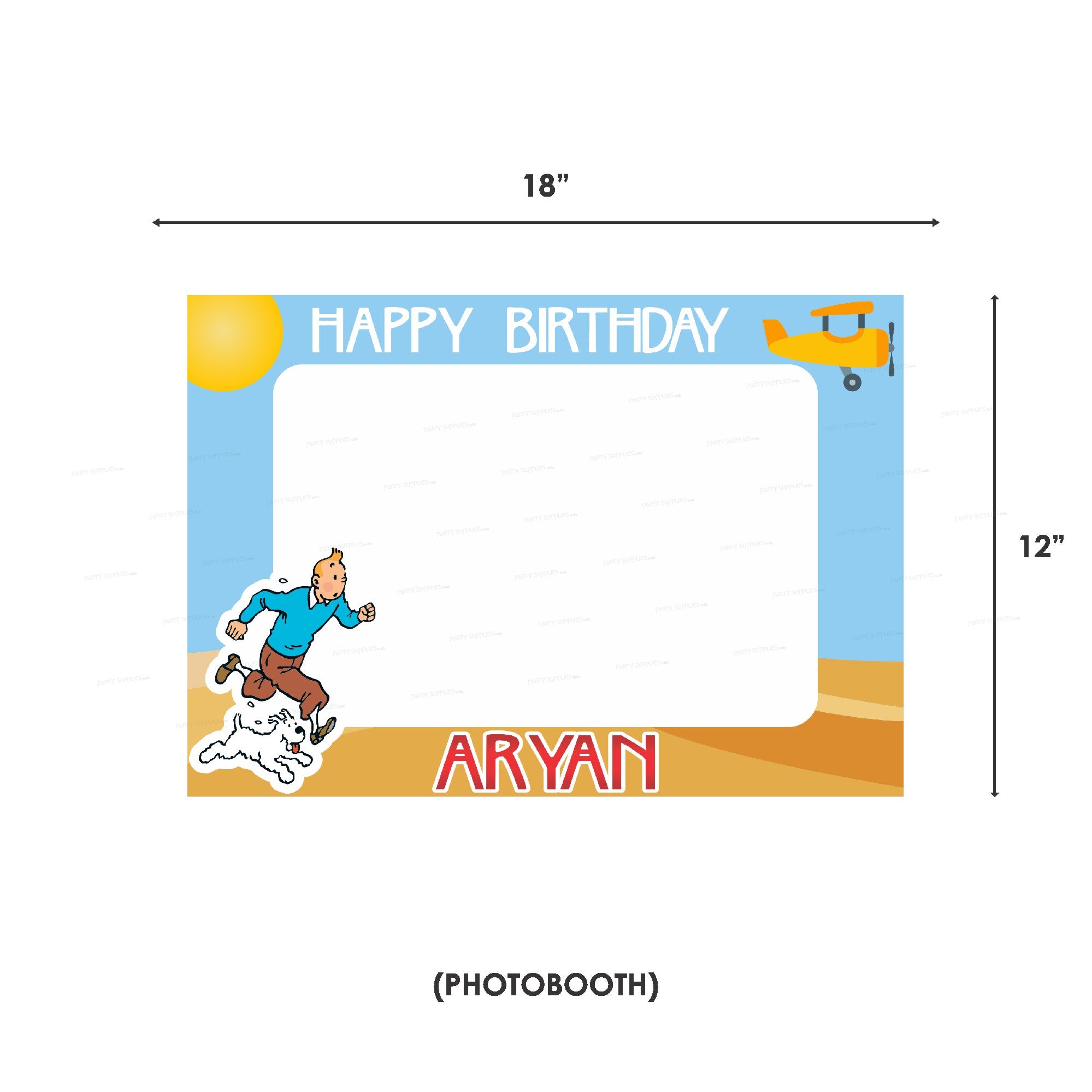 Tintin Theme Premium Combo Kit