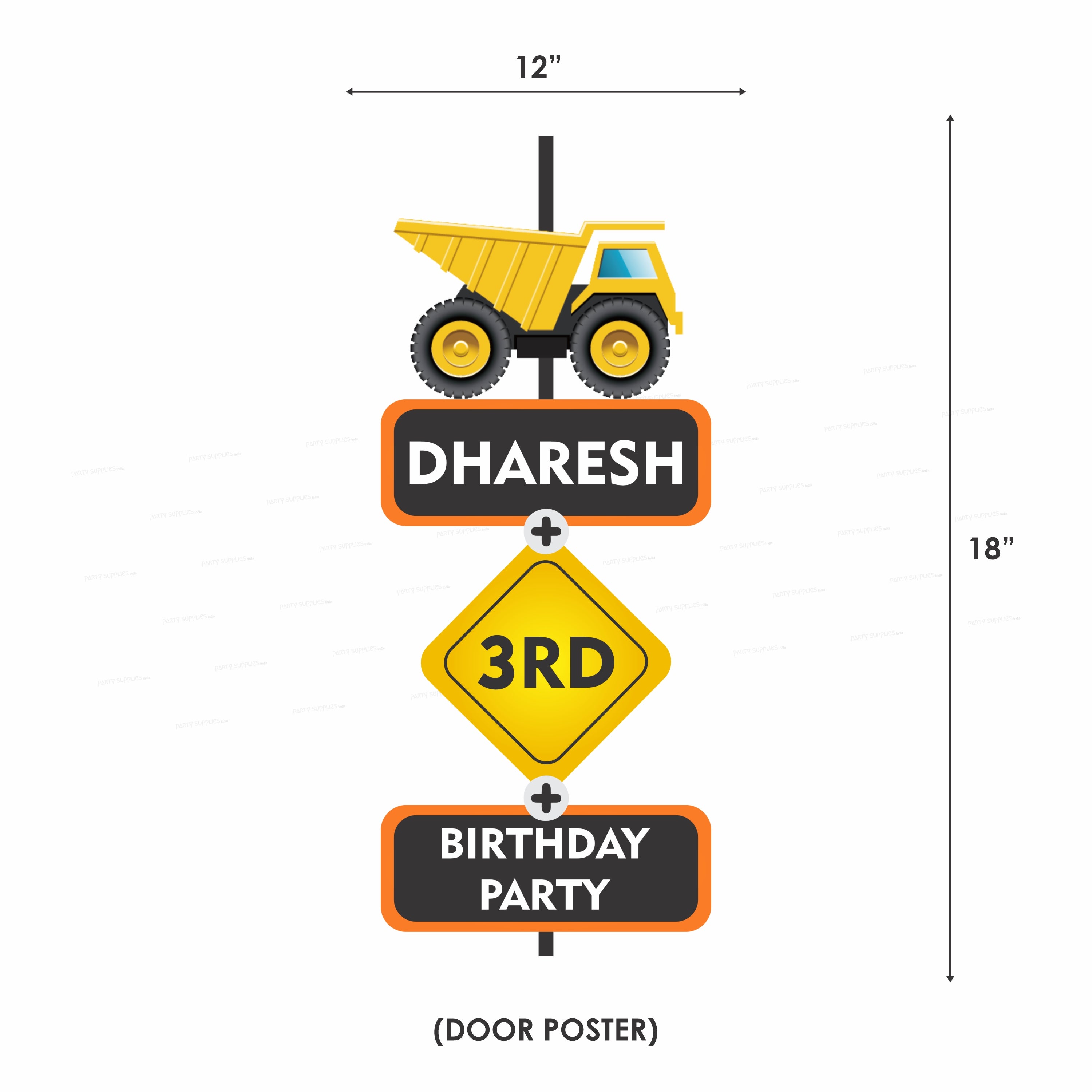 Construction Theme Exclusive Kit