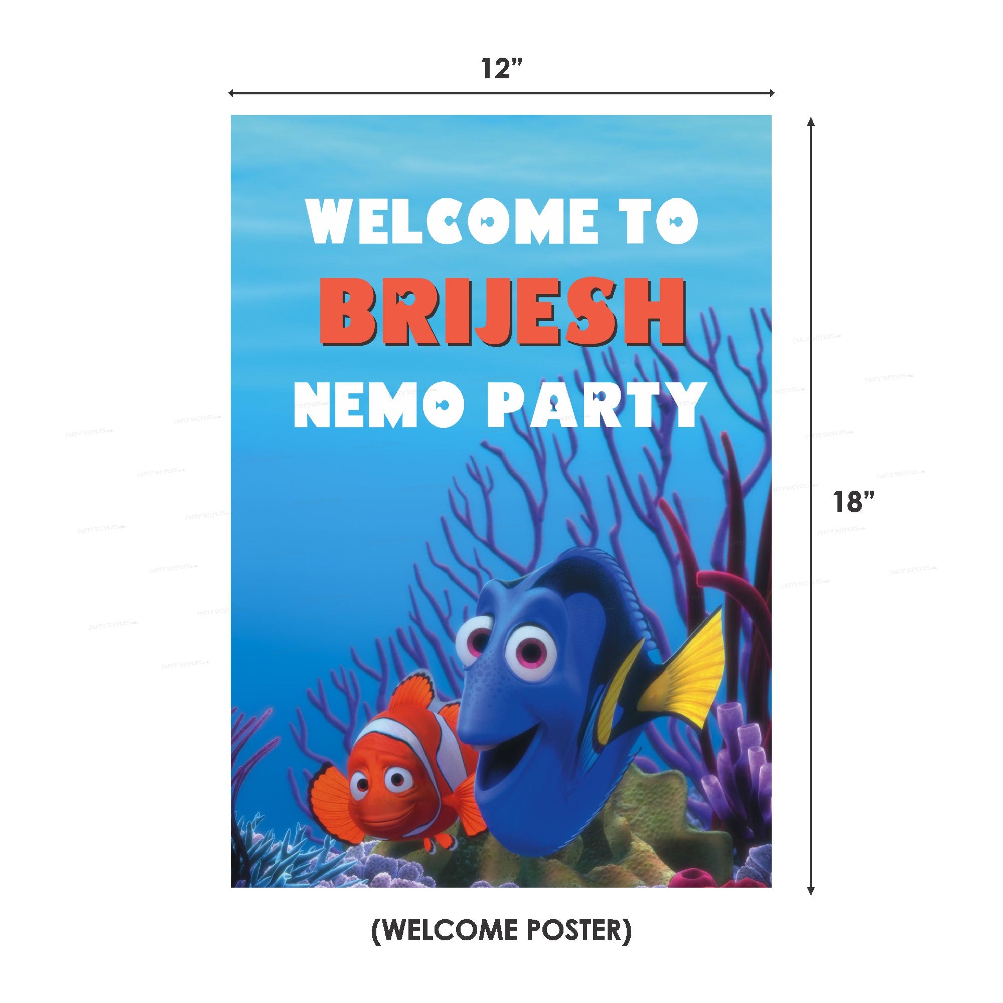 Nemo and Dory Theme Preferred Kit