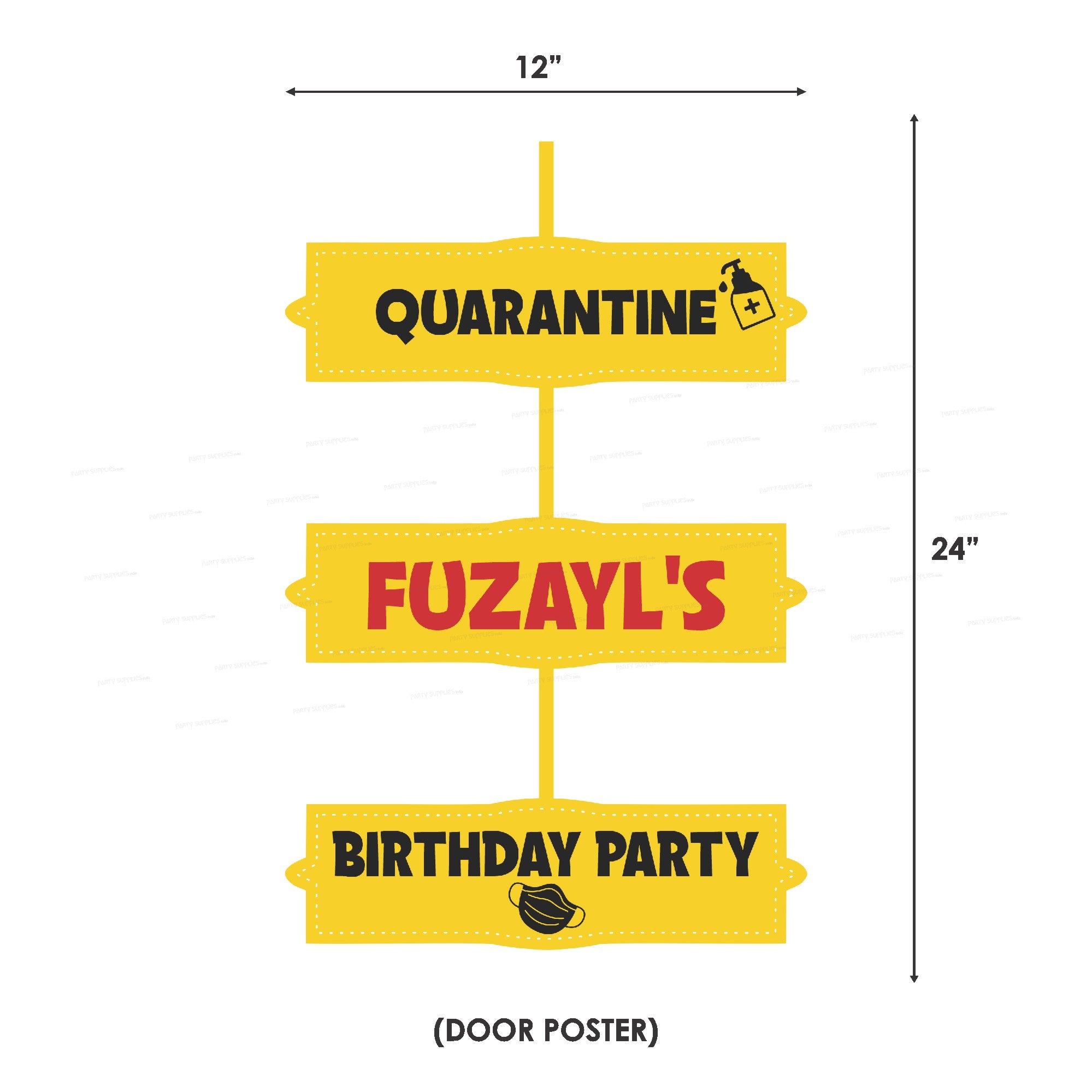 Quarantine Theme Exclusive Kit - image 9 of 11 | Party Supplies India