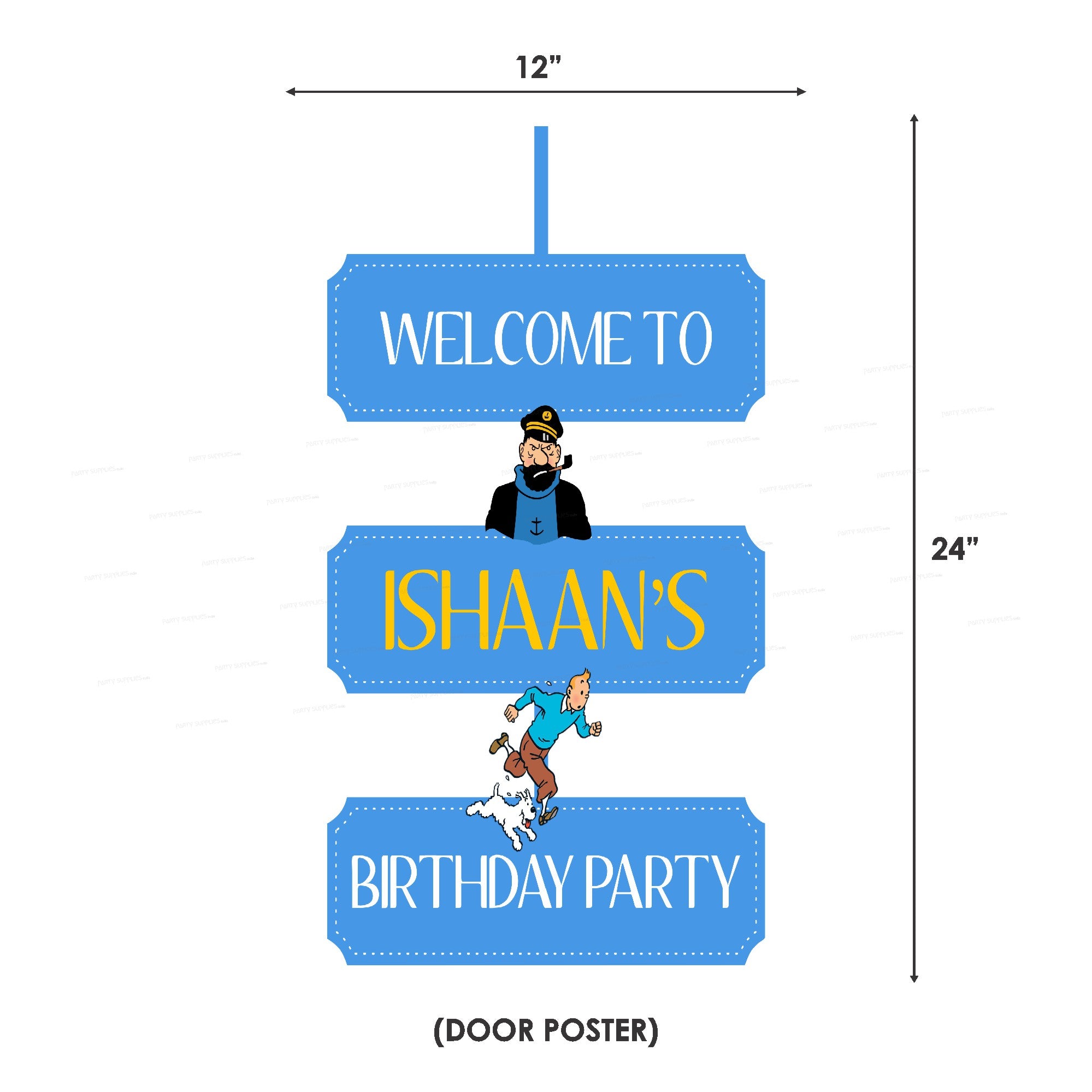 Tintin Theme Exclusive Combo Kit