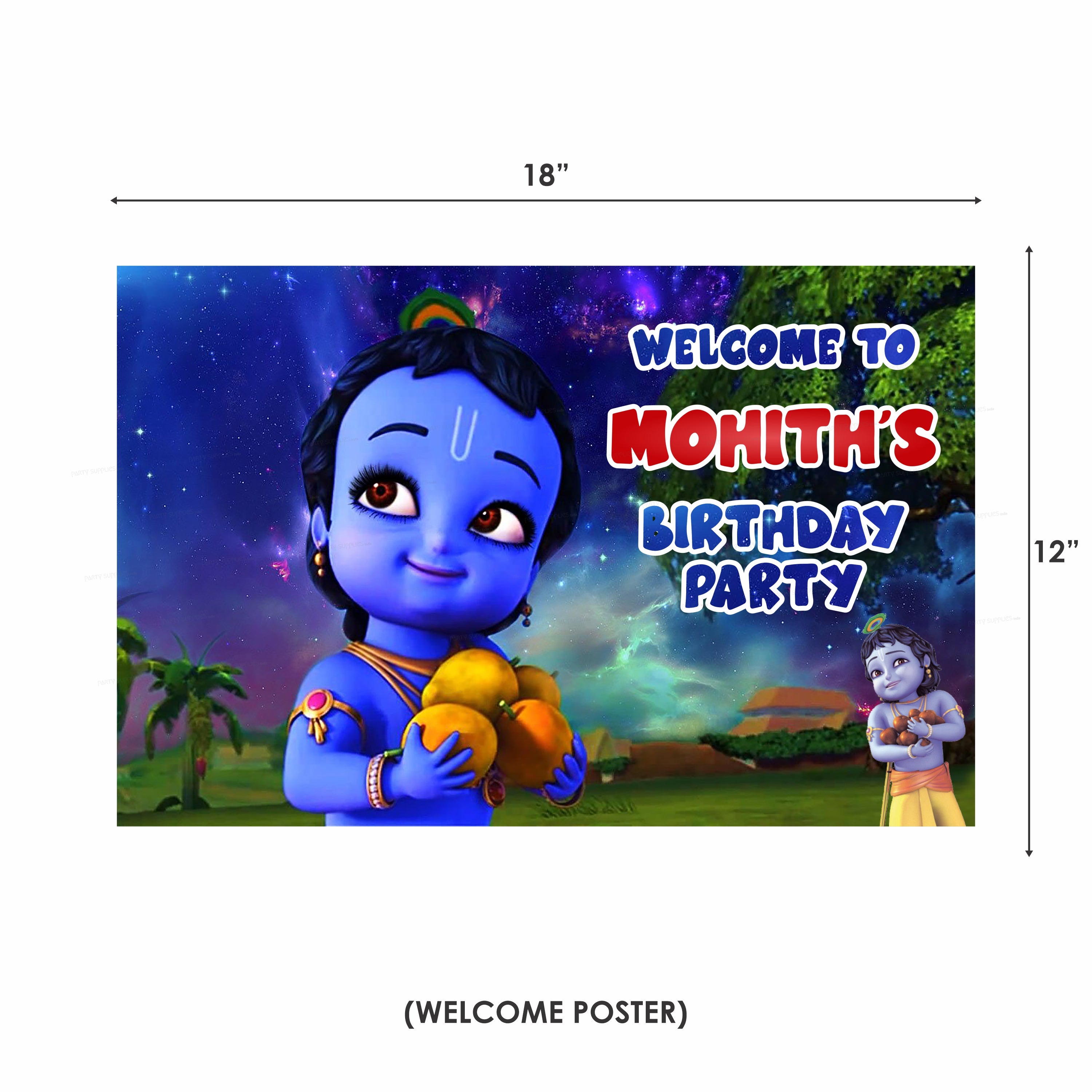 Little Krishna Theme Preferred Kit