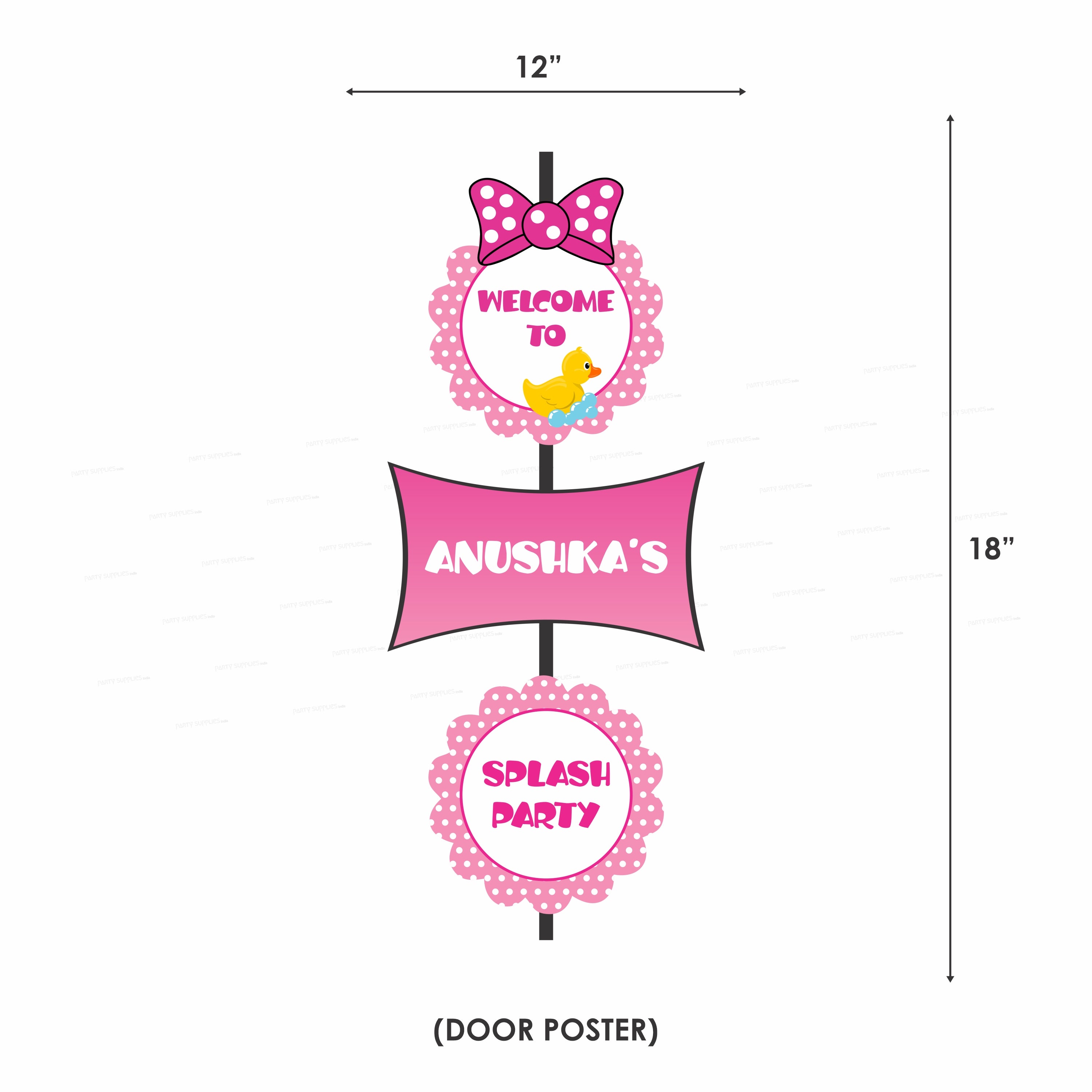 Duck Girl Theme Exclusive Kit - image 9 of 11 | Party Supplies India