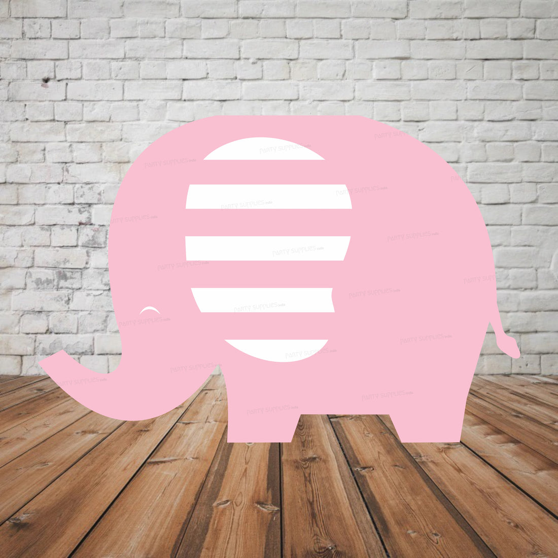 Pink Elephant Theme Cutout PNE-04
