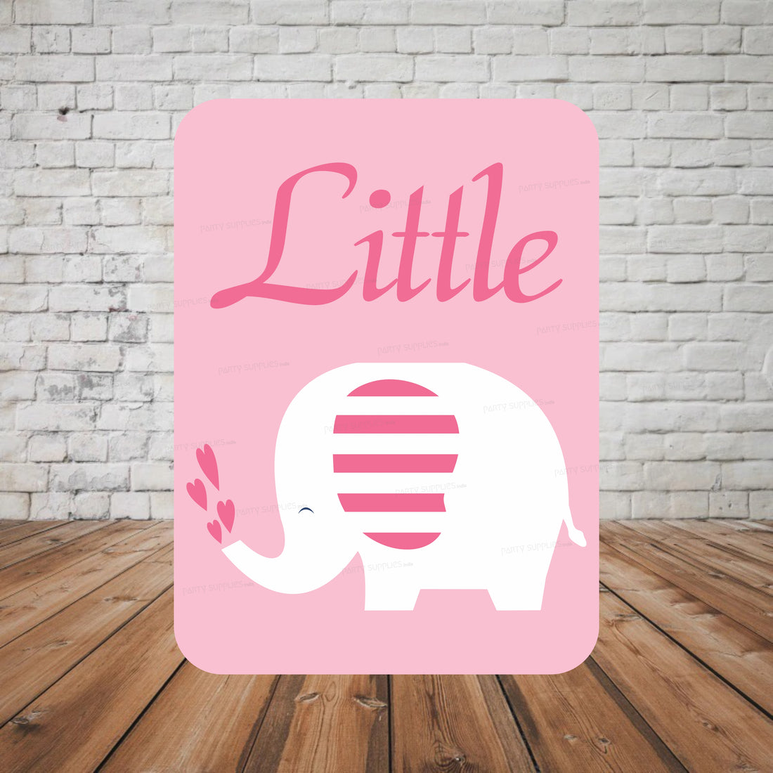 Pink Elephant Theme Cutout PNE-01