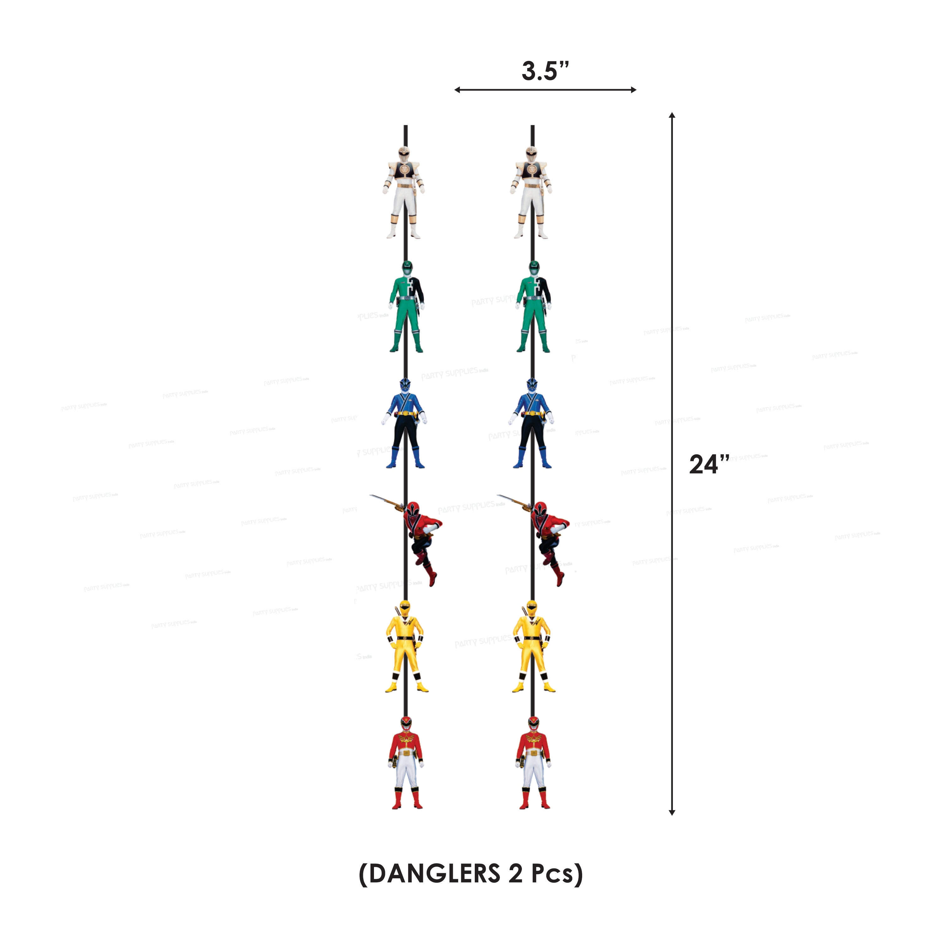 Power Rangers Theme Exclusive Combo Kit